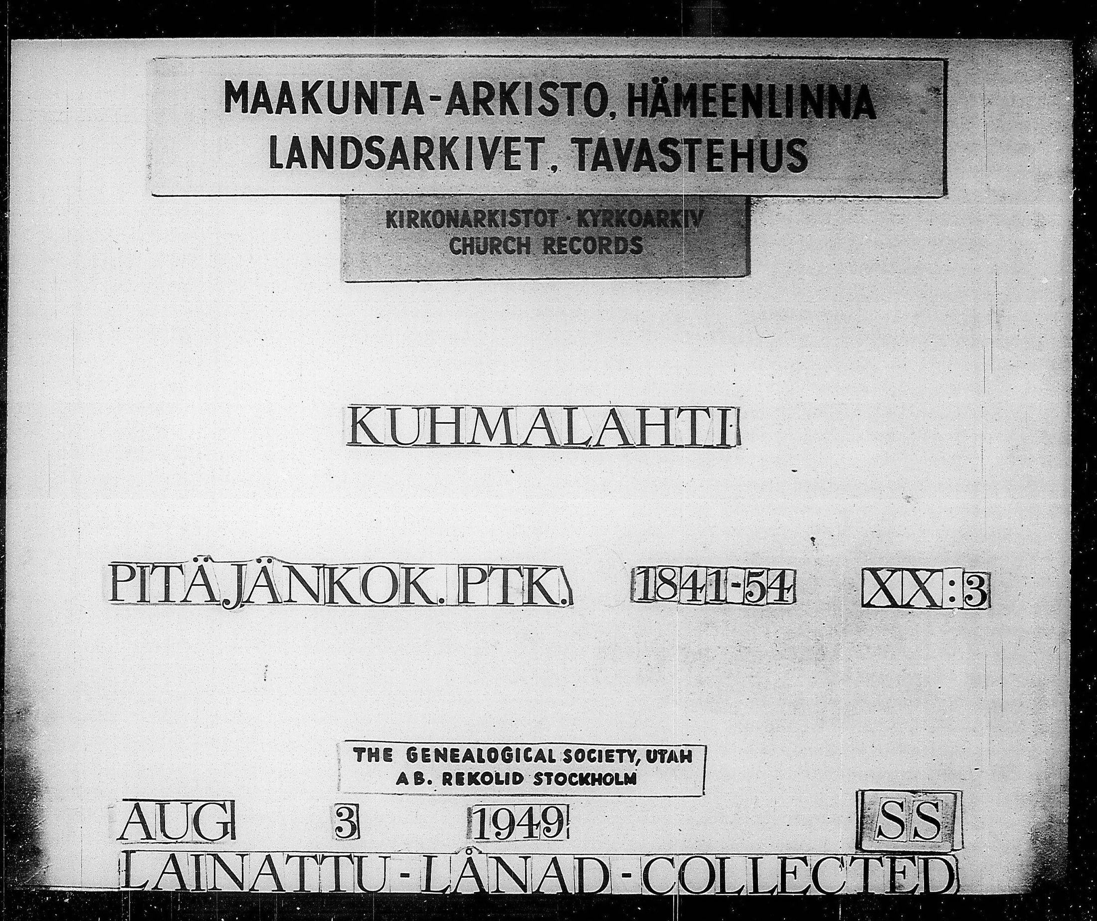 [ ../kirjat/Kirkonkirjat/kuhmalahti/pitajankokouksia_1841-1854_tk147/kuvat/1.jpg ]