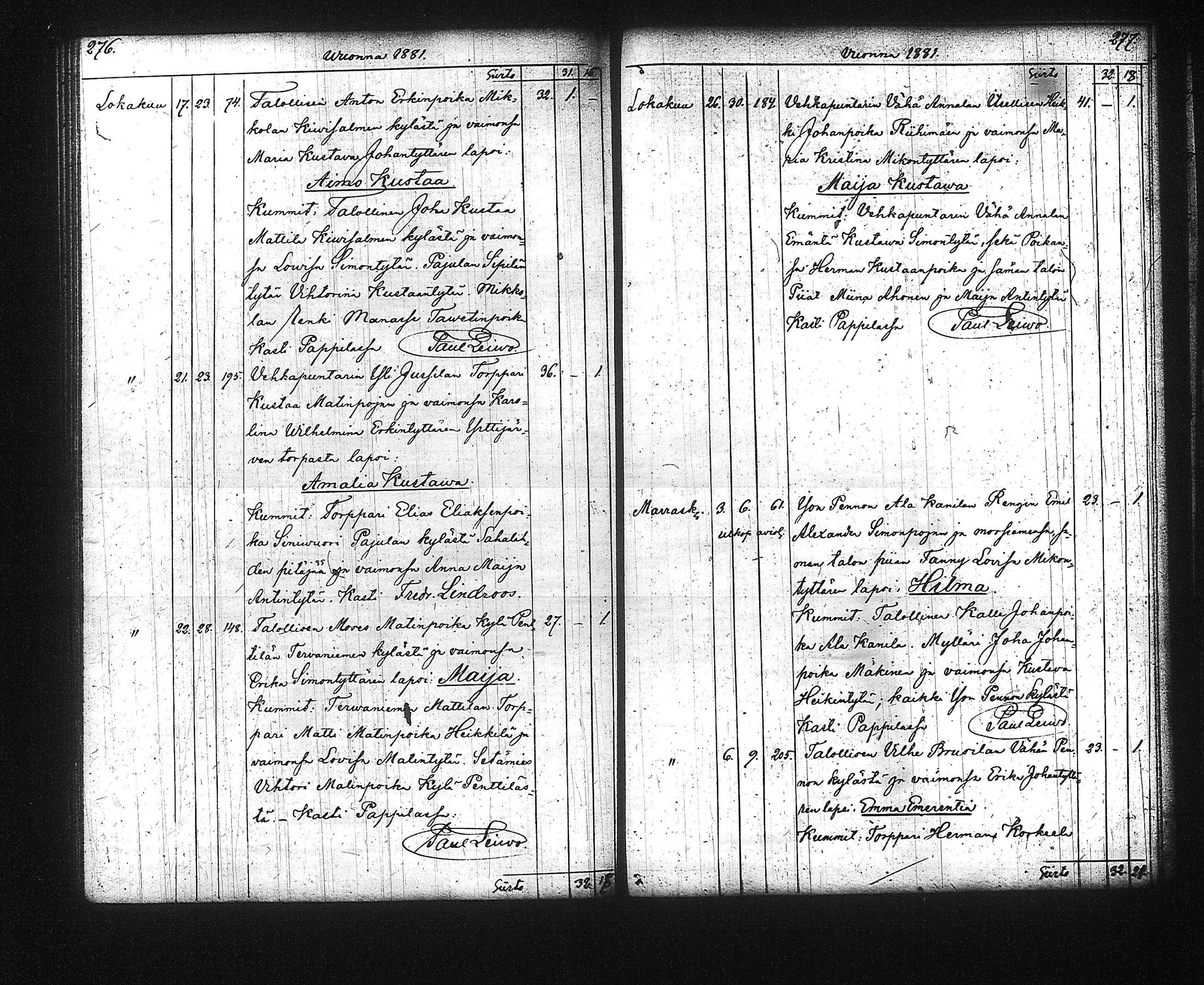 [ ../kirjat/Kirkonkirjat/kuhmalahti/syntyneet-vihityt-kuolleet_1850-1881_tk145/kuvat/152.jpg ]
