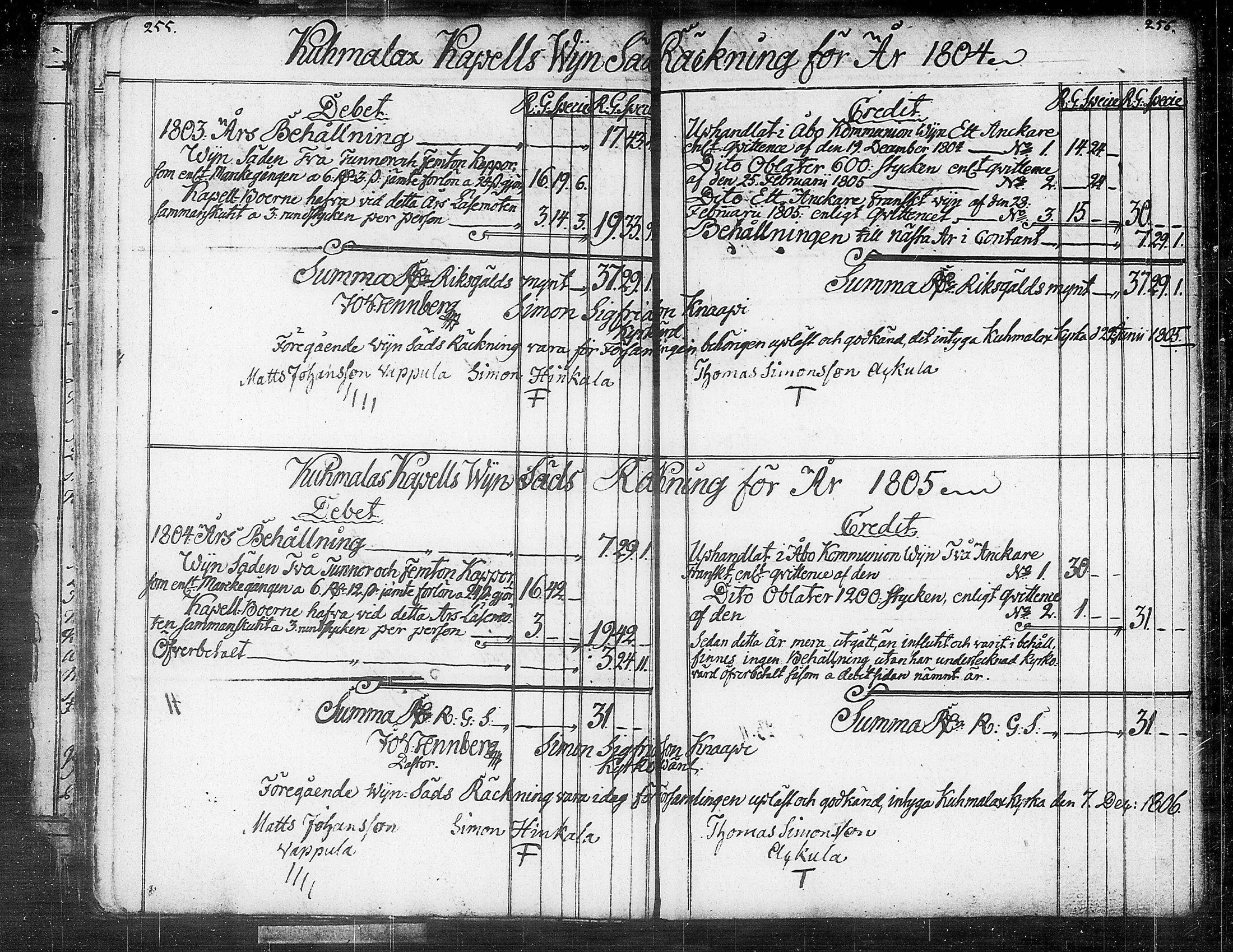 [ ../kirjat/Kirkonkirjat/kuhmalahti/tilit_1767-1815_tk148/kuvat/125.jpg ]