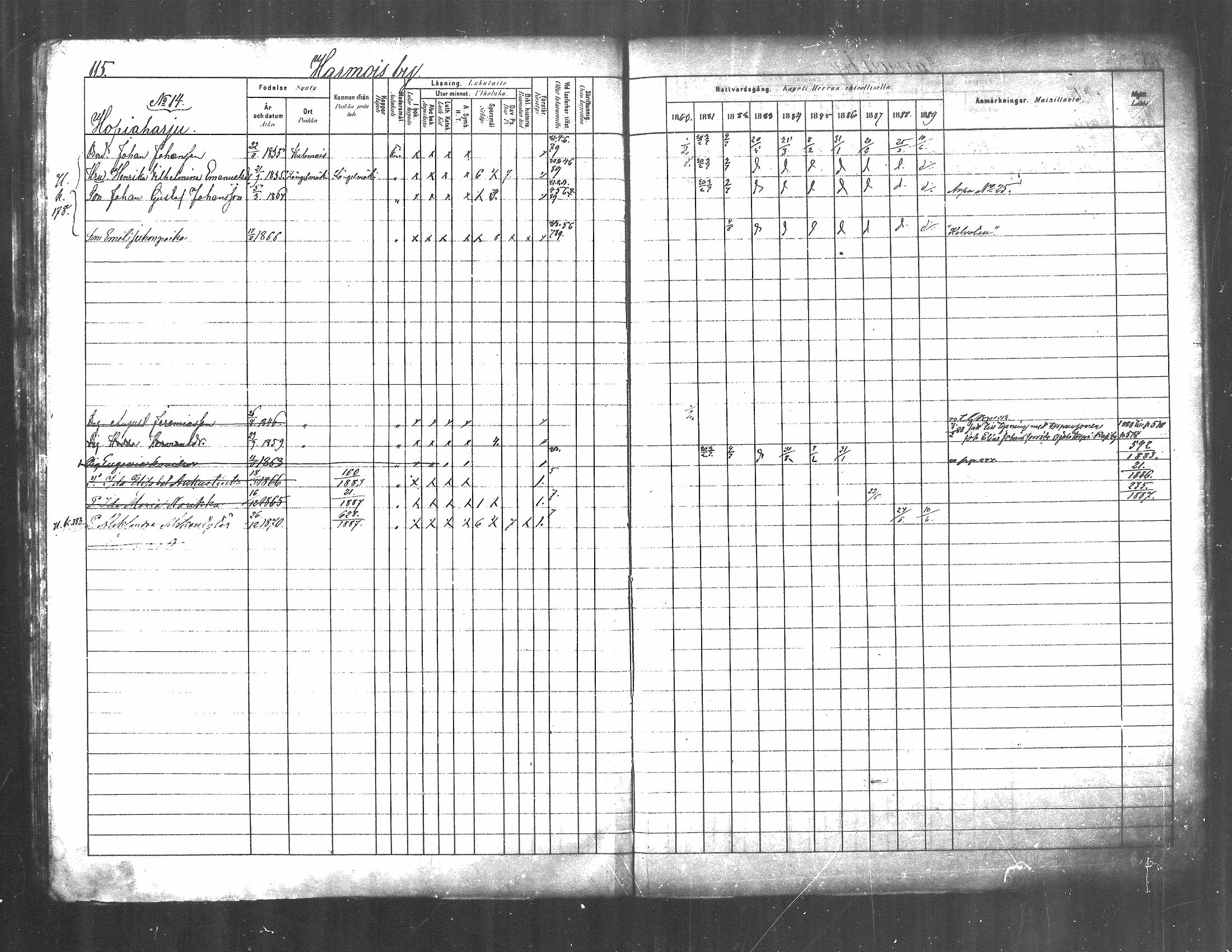 [ ../kirjat/Kirkonkirjat/kuhmoinen/rippikirja_1880-1889_mko107-130/kuvat/110.jpg ]