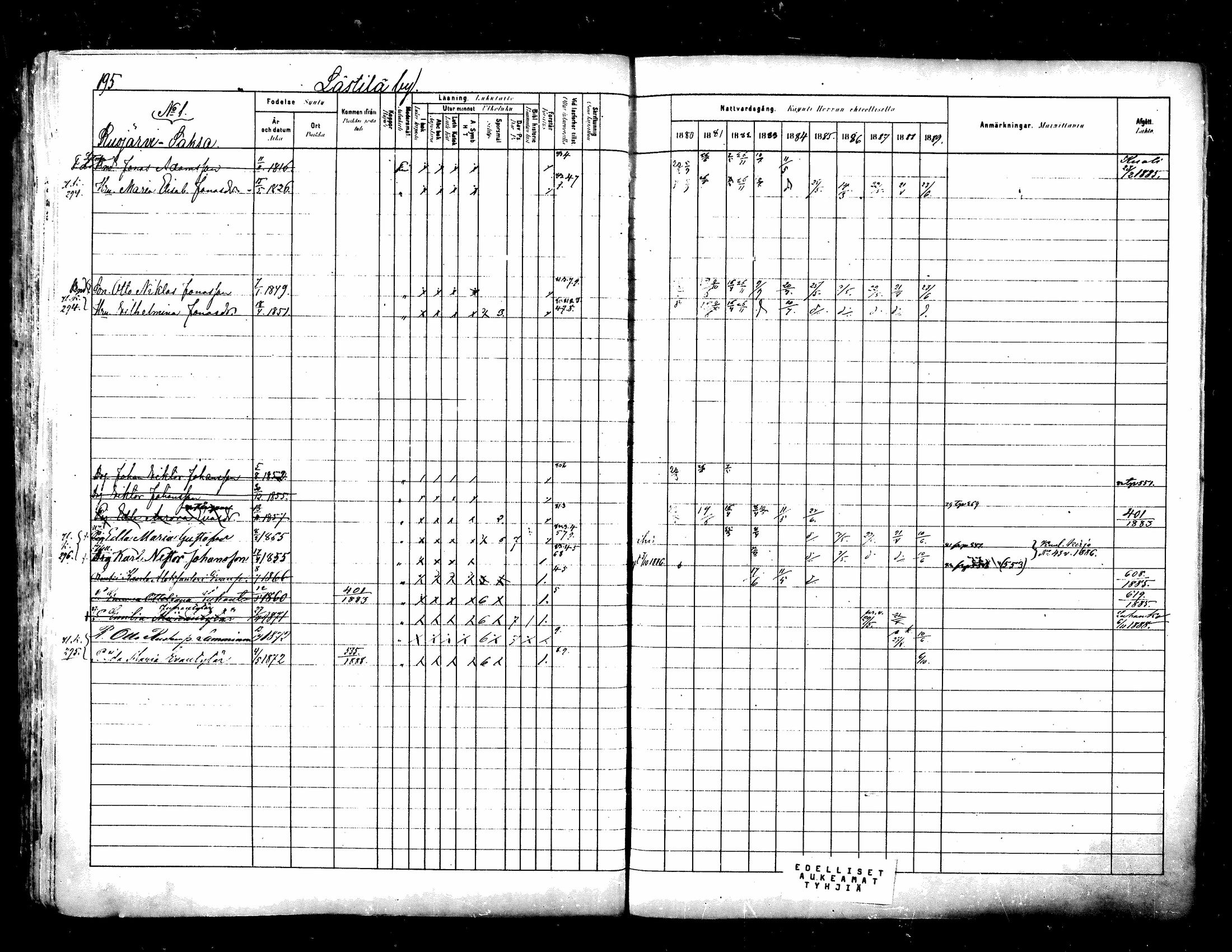 [ ../kirjat/Kirkonkirjat/kuhmoinen/rippikirja_1880-1889_mko107-130/kuvat/182.jpg ]