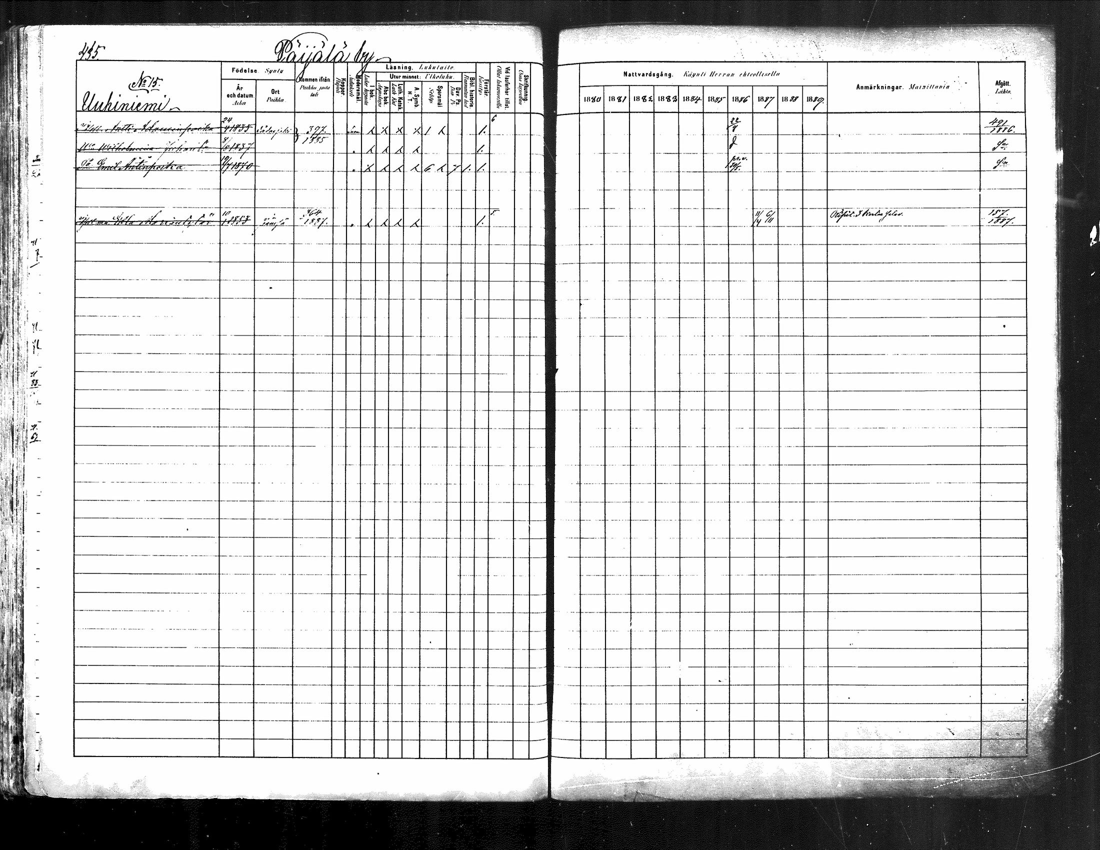 [ ../kirjat/Kirkonkirjat/kuhmoinen/rippikirja_1880-1889_mko107-130/kuvat/413.jpg ]