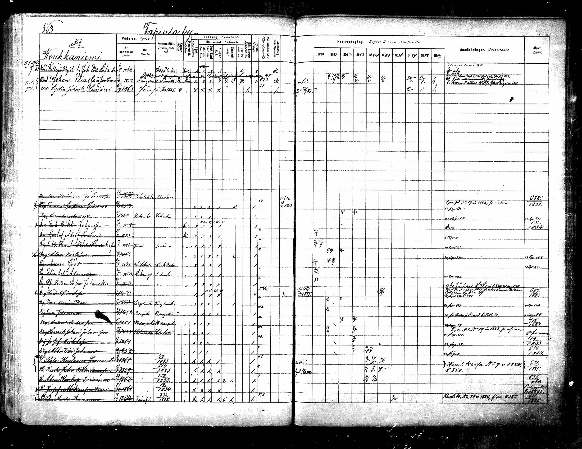 [ ../kirjat/Kirkonkirjat/kuhmoinen/rippikirja_1880-1889_mko107-130/kuvat/536.jpg ]