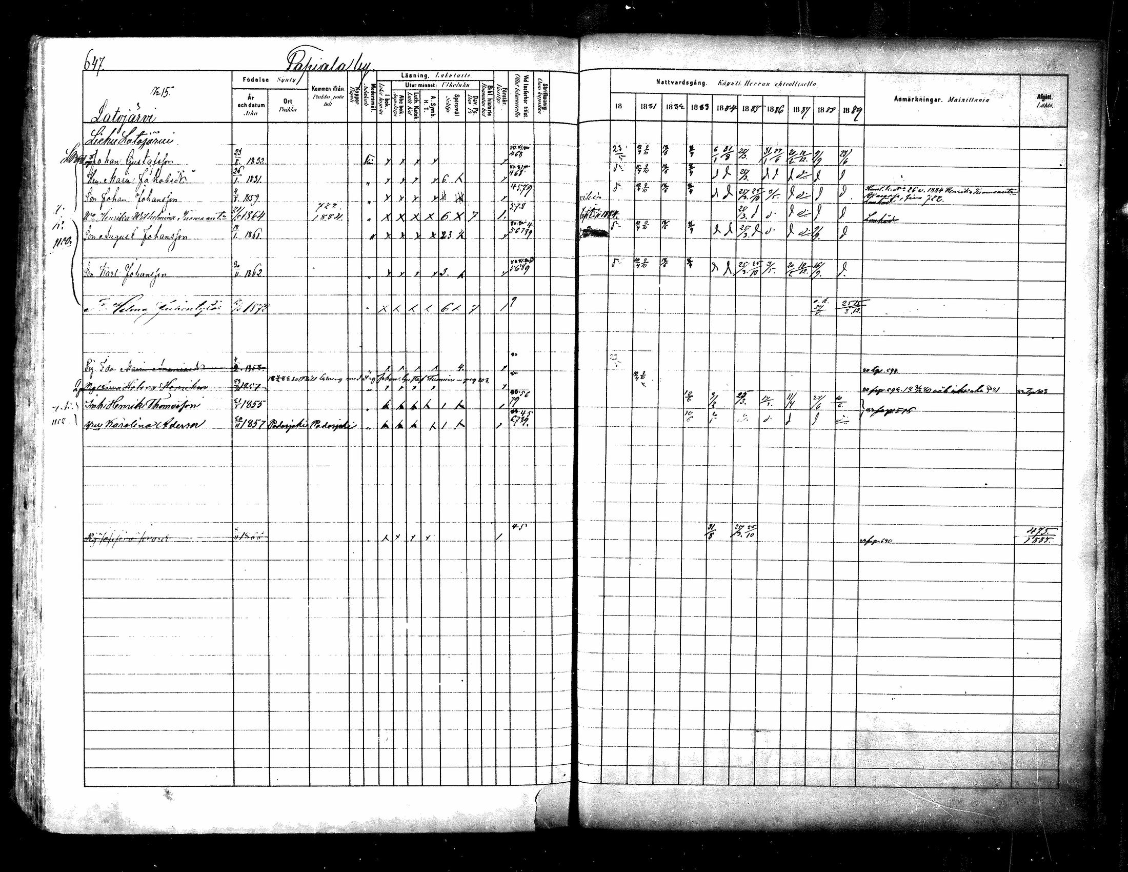 [ ../kirjat/Kirkonkirjat/kuhmoinen/rippikirja_1880-1889_mko107-130/kuvat/619.jpg ]