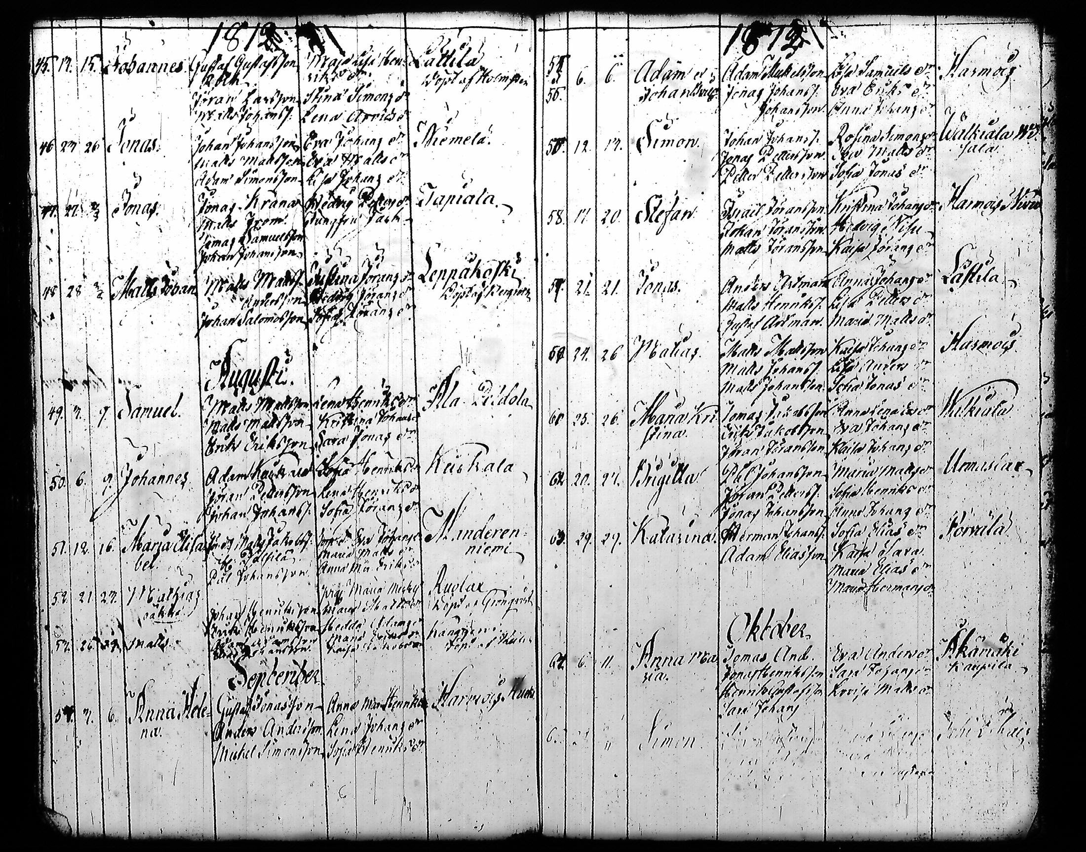 [ ../kirjat/Kirkonkirjat/kuhmoinen/syntyneet-vihityt-kuolleet_1794-1818_tk578-579/kuvat/76.jpg ]