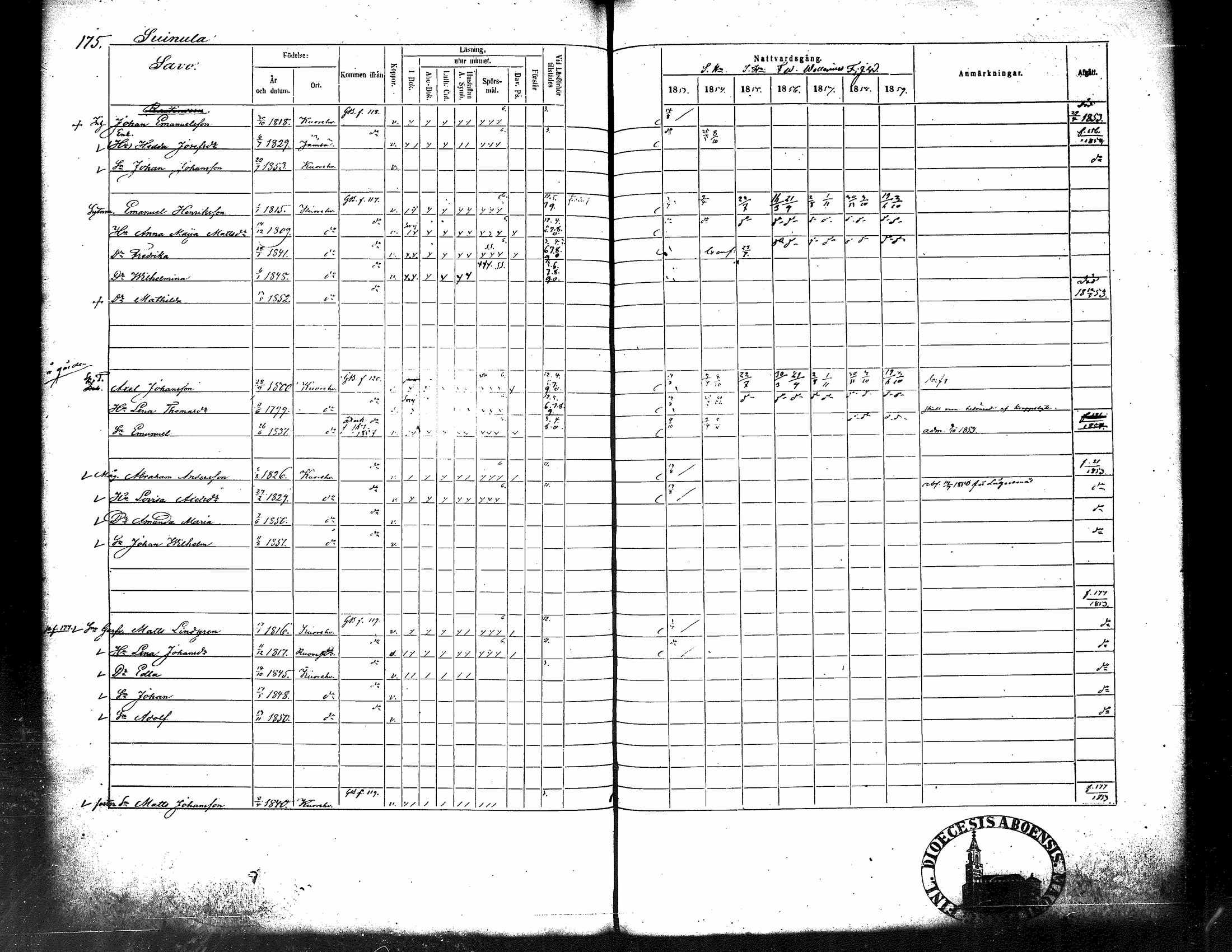 [ ../kirjat/Kirkonkirjat/kuorevesi/rippikirja_1853-1859_tk507/kuvat/187.jpg ]