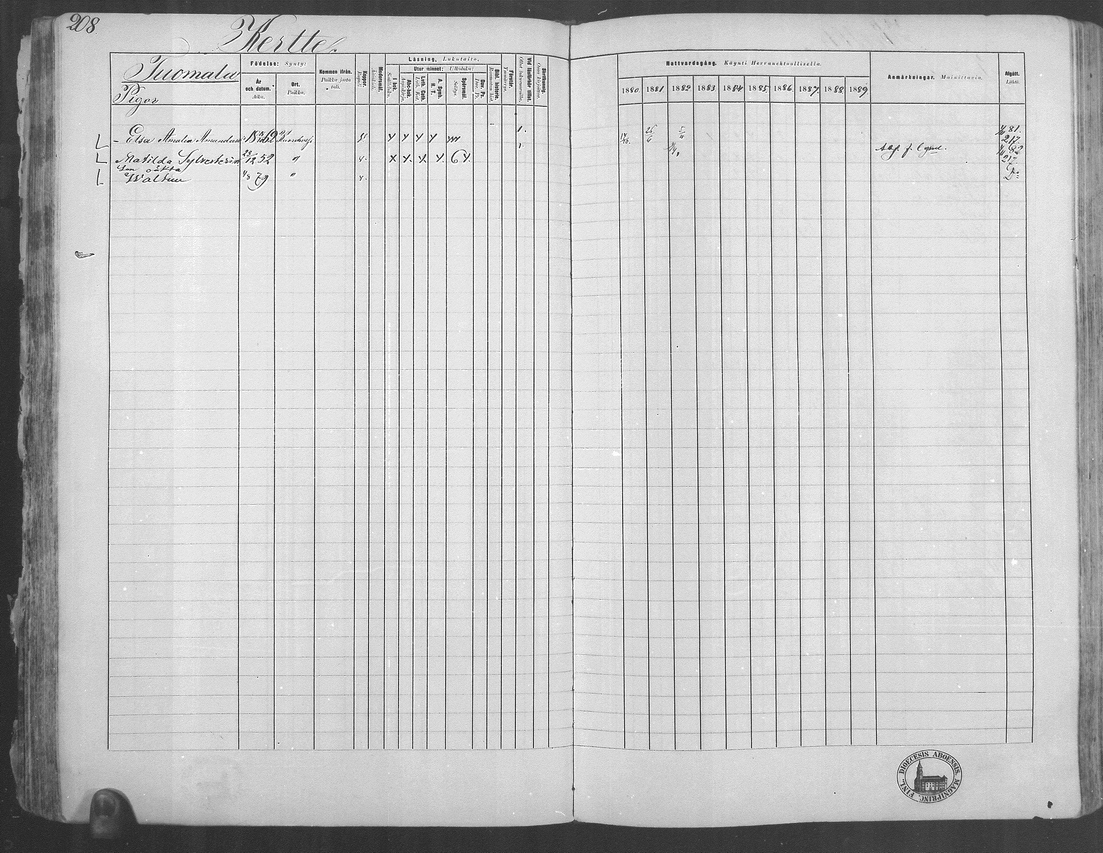 [ ../kirjat/Kirkonkirjat/kuorevesi/rippikirja_1880-1890_mko21-41/kuvat/198.jpg ]