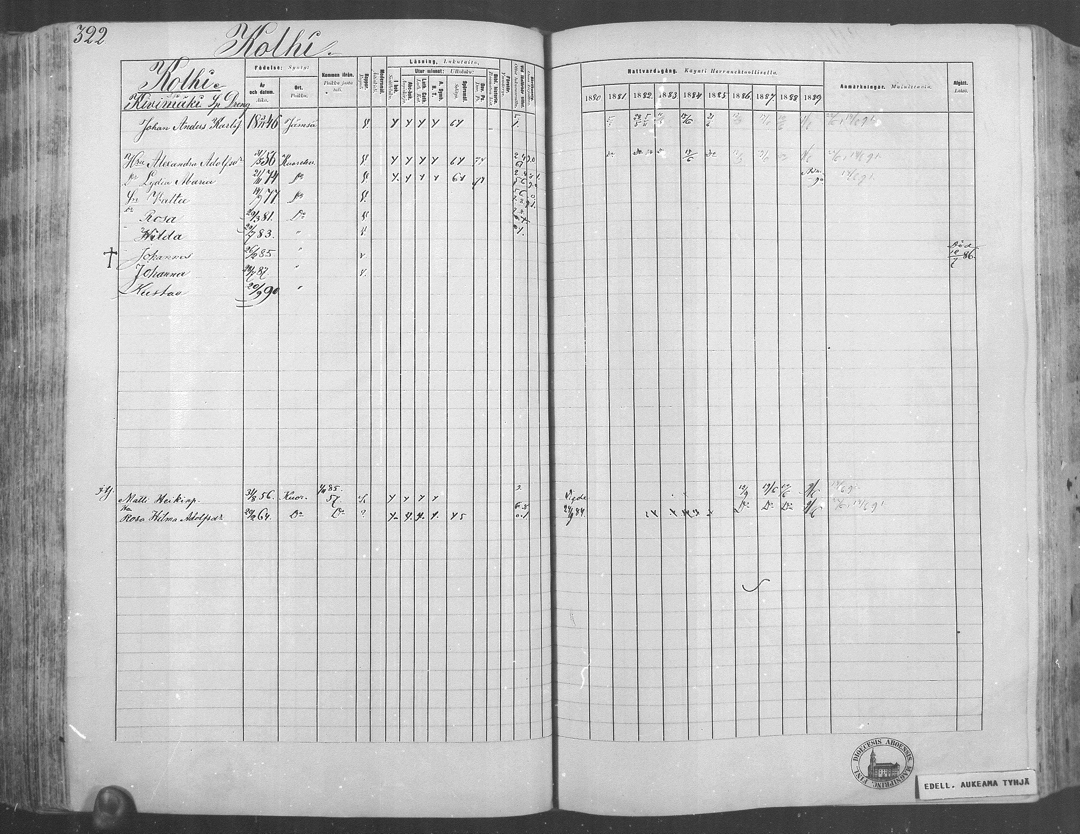 [ ../kirjat/Kirkonkirjat/kuorevesi/rippikirja_1880-1890_mko21-41/kuvat/299.jpg ]