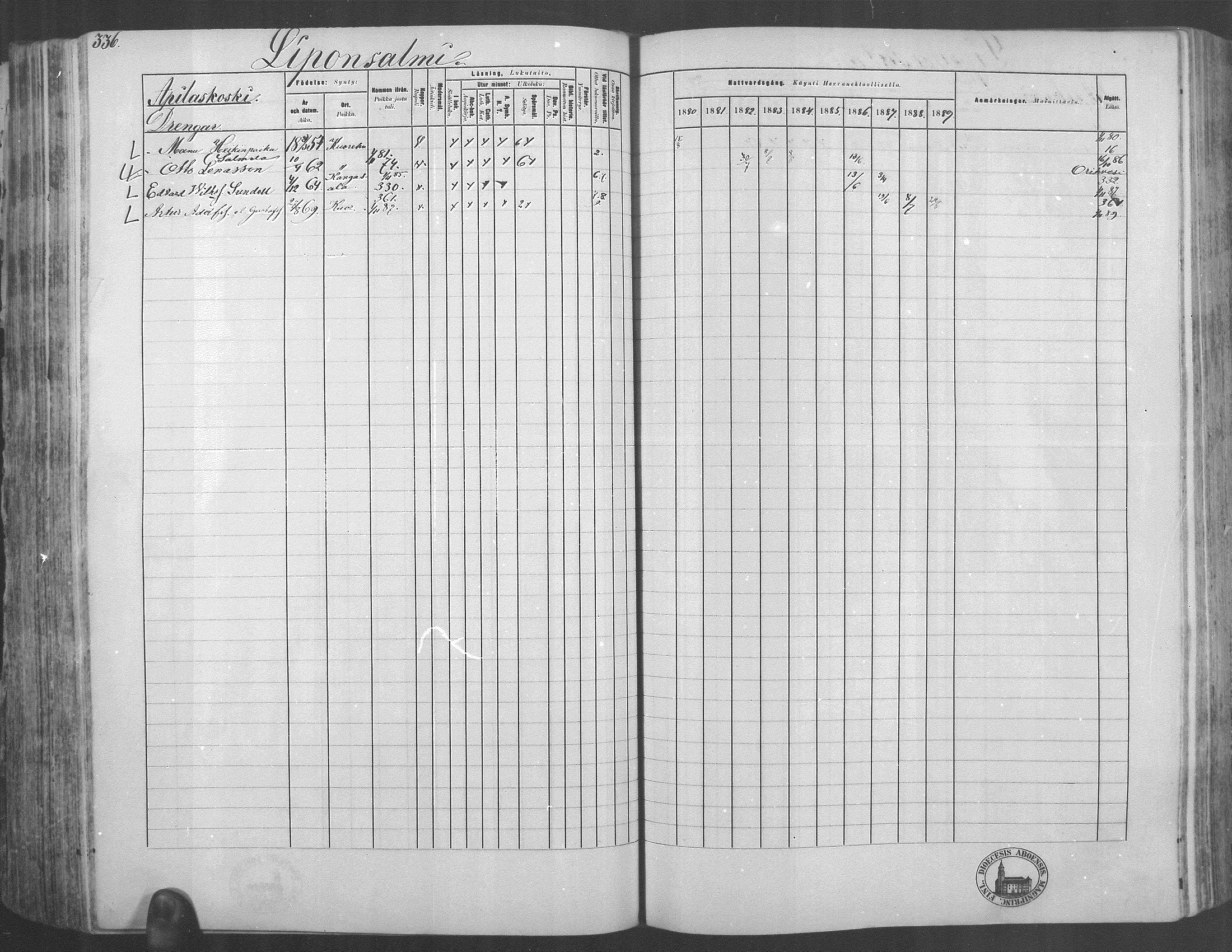 [ ../kirjat/Kirkonkirjat/kuorevesi/rippikirja_1880-1890_mko21-41/kuvat/313.jpg ]