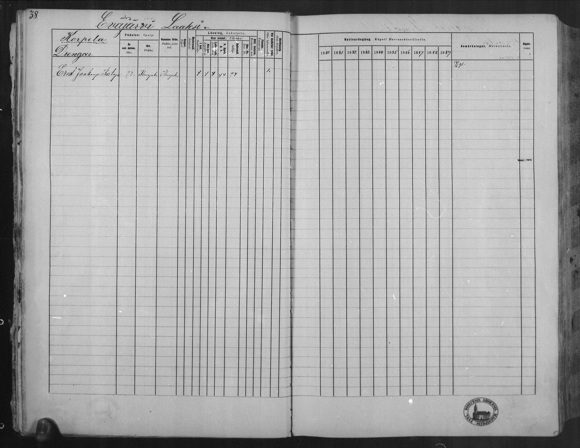 [ ../kirjat/Kirkonkirjat/kuorevesi/rippikirja_1880-1890_mko21-41/kuvat/39.jpg ]
