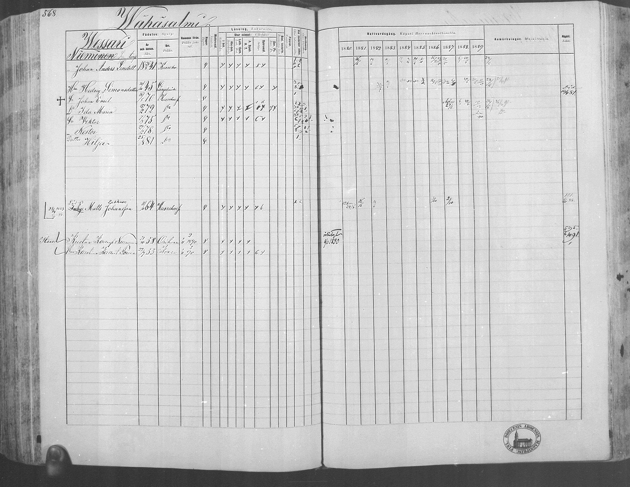 [ ../kirjat/Kirkonkirjat/kuorevesi/rippikirja_1880-1890_mko21-41/kuvat/526.jpg ]