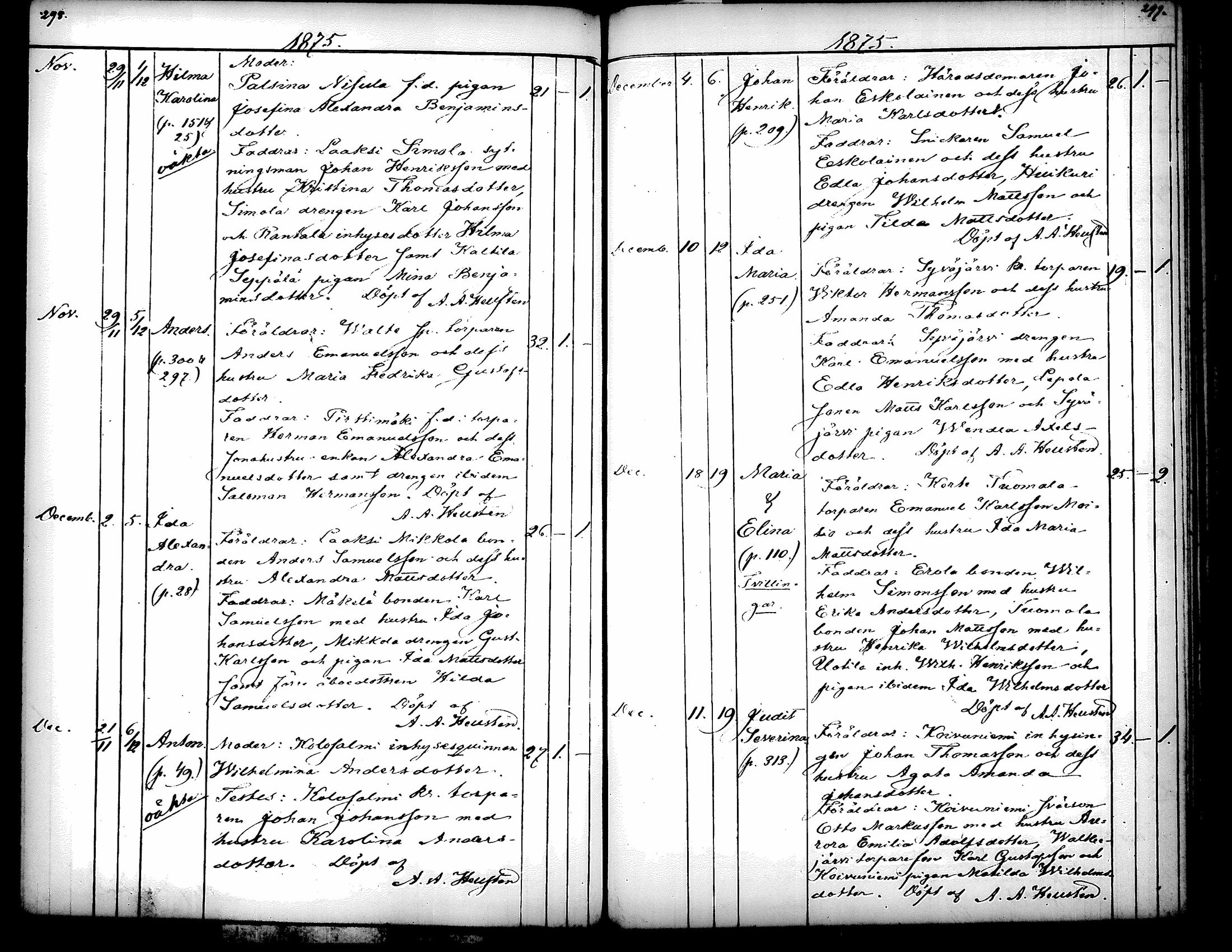 [ ../kirjat/Kirkonkirjat/kuorevesi/syntyneet-vihityt_1851-1879_tk508/kuvat/165.jpg ]