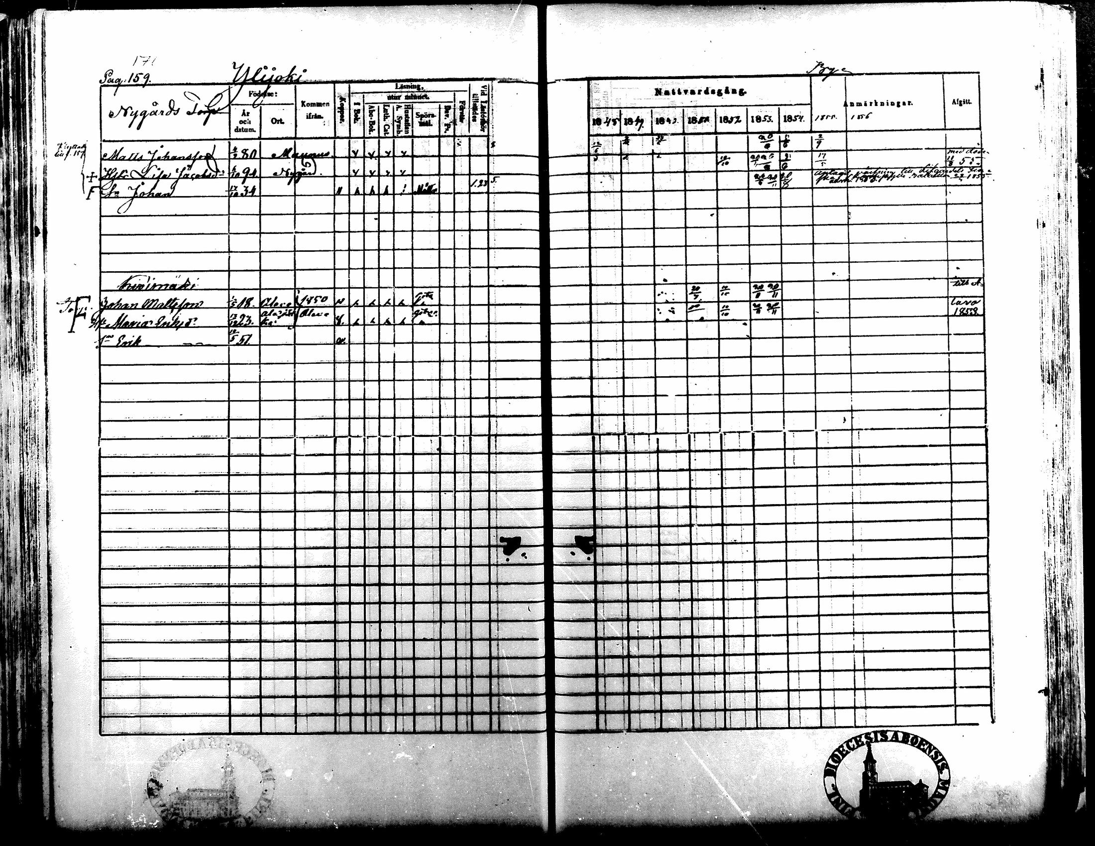[ ../kirjat/Kirkonkirjat/kuortane/rippikirja_1848-1856_mko1-12/kuvat/166.jpg ]