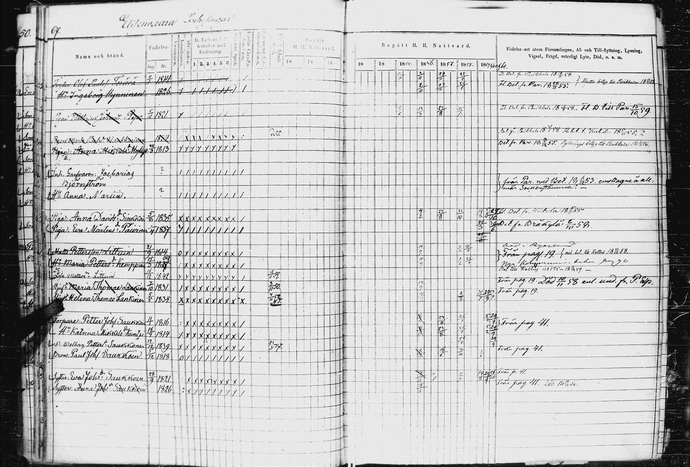 [ ../kirjat/Kirkonkirjat/kurkijoki/rippikirja_1850-1861_uk576-577/kuvat/75.jpg ]