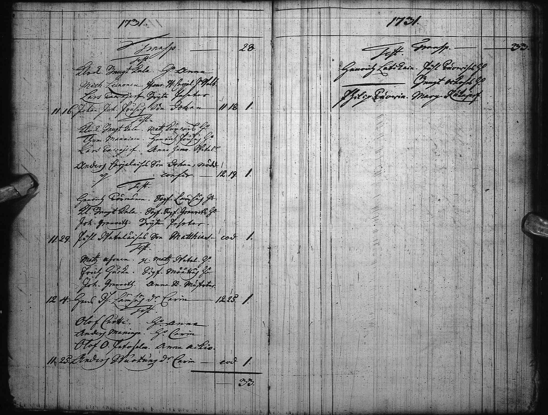 [ ../kirjat/Kirkonkirjat/kuusamo/syntyneet-vihityt-kuolleet_1730-1764_ik232/kuvat/11.jpg ]