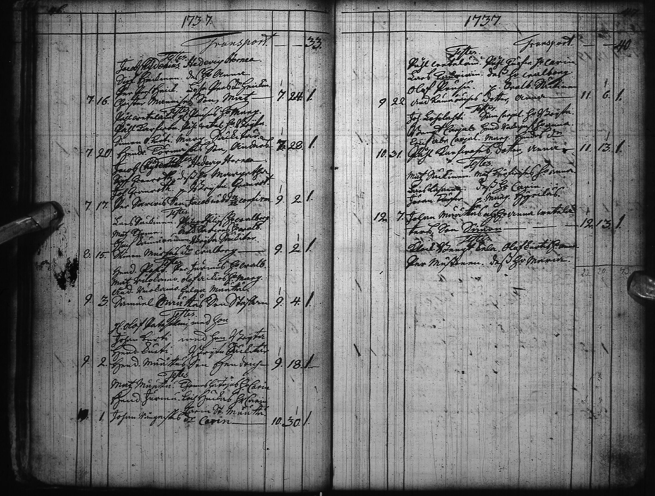 [ ../kirjat/Kirkonkirjat/kuusamo/syntyneet-vihityt-kuolleet_1730-1764_ik232/kuvat/30.jpg ]
