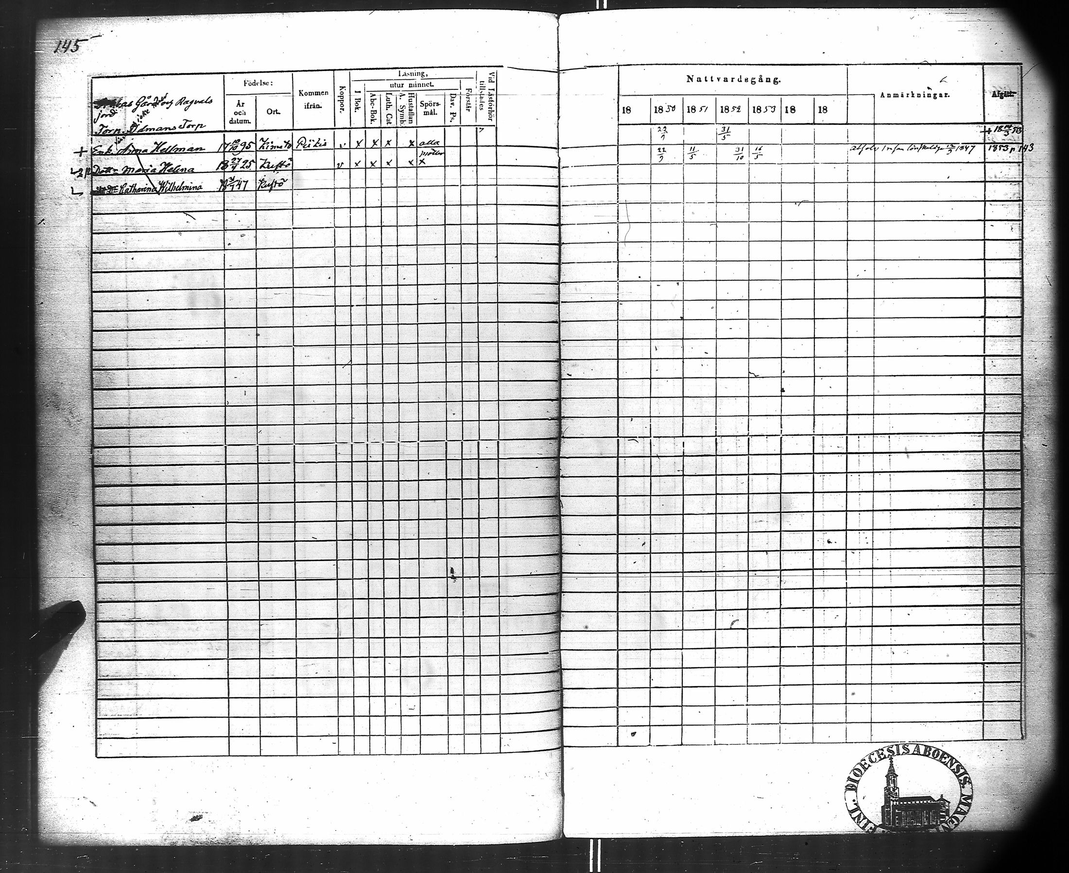 [ ../kirjat/Kirkonkirjat/kuusisto/rippikirja_1850-1856_jk1306/kuvat/79.jpg ]