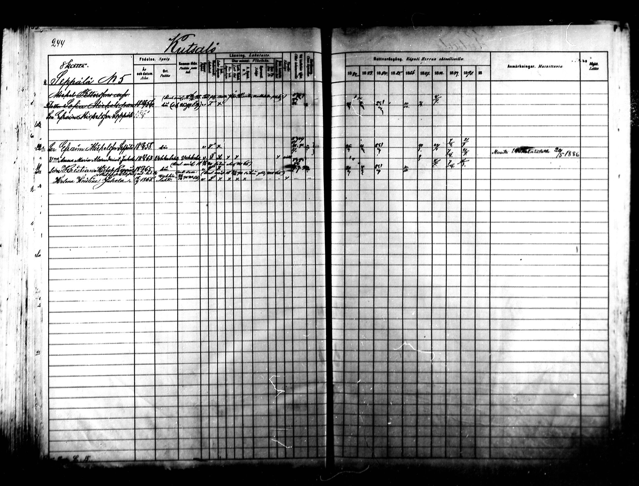 [ ../kirjat/Kirkonkirjat/kymi/rippikirja_1882-1890_mko26-37/kuvat/228.jpg ]