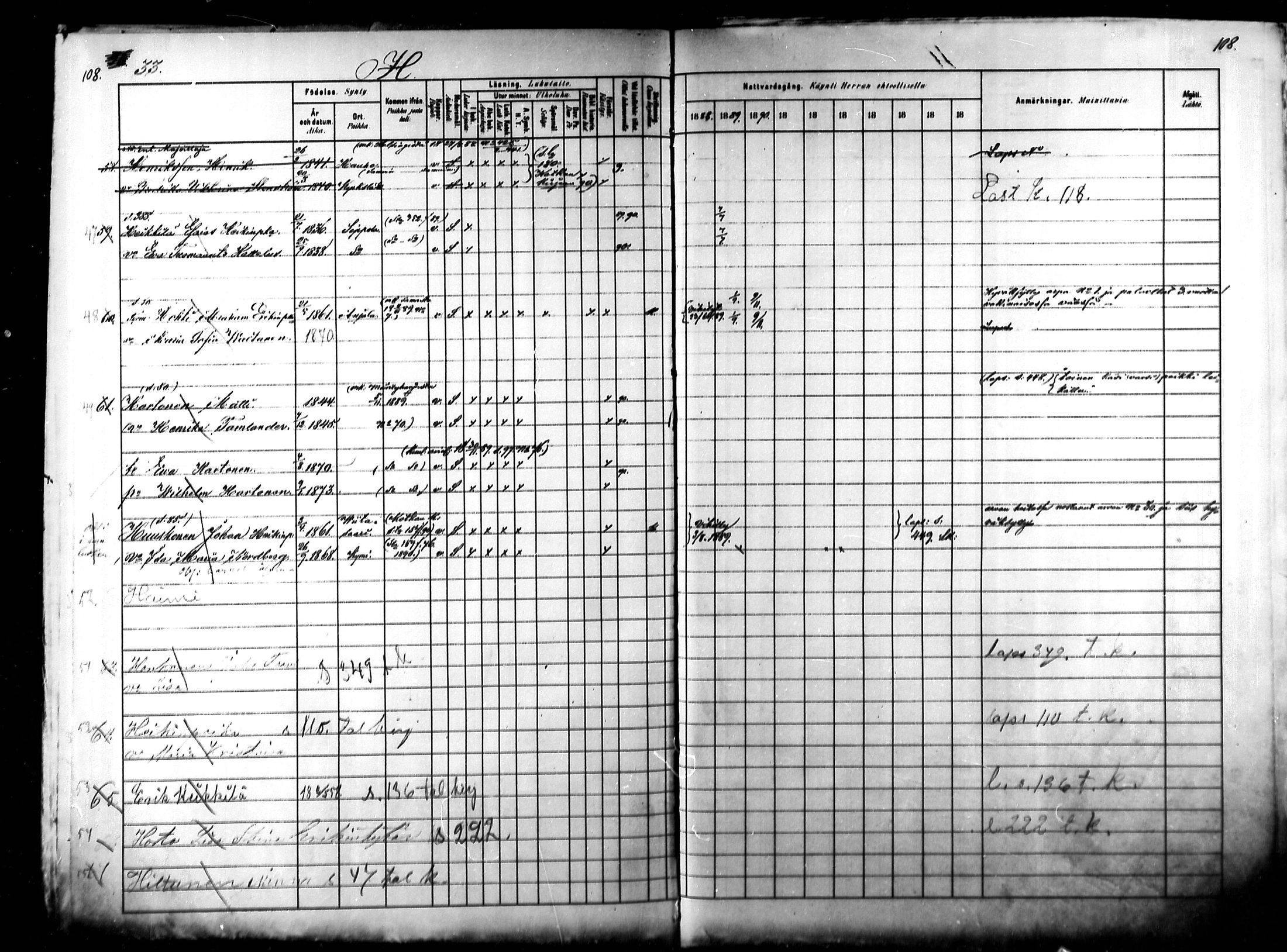[ ../kirjat/Kirkonkirjat/kymi/rippikirja_1882-1890_mko38-44/kuvat/118.jpg ]