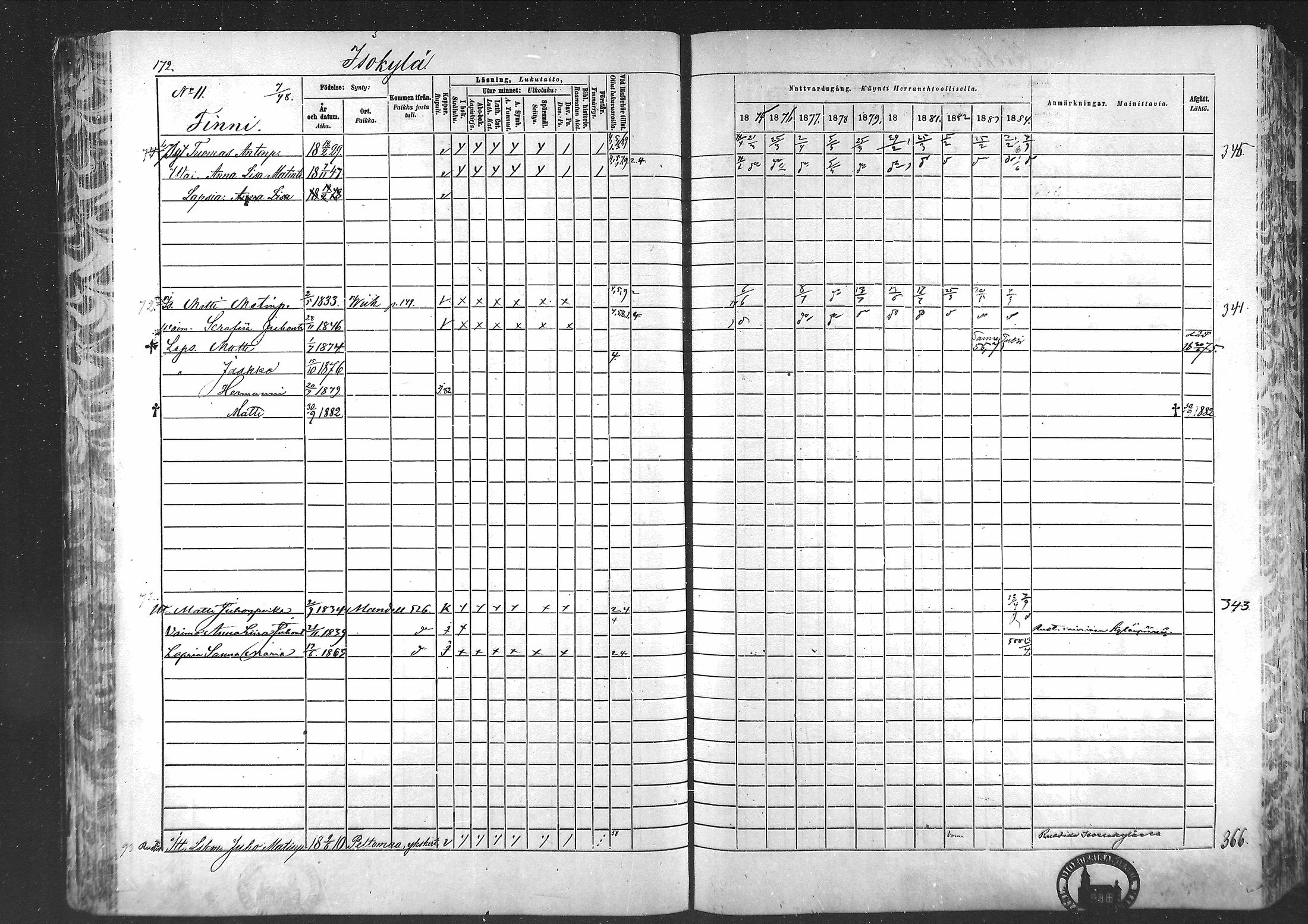 [ ../kirjat/Kirkonkirjat/laihia/rippikirja_1875-1885_mko215-239/kuvat/166.jpg ]