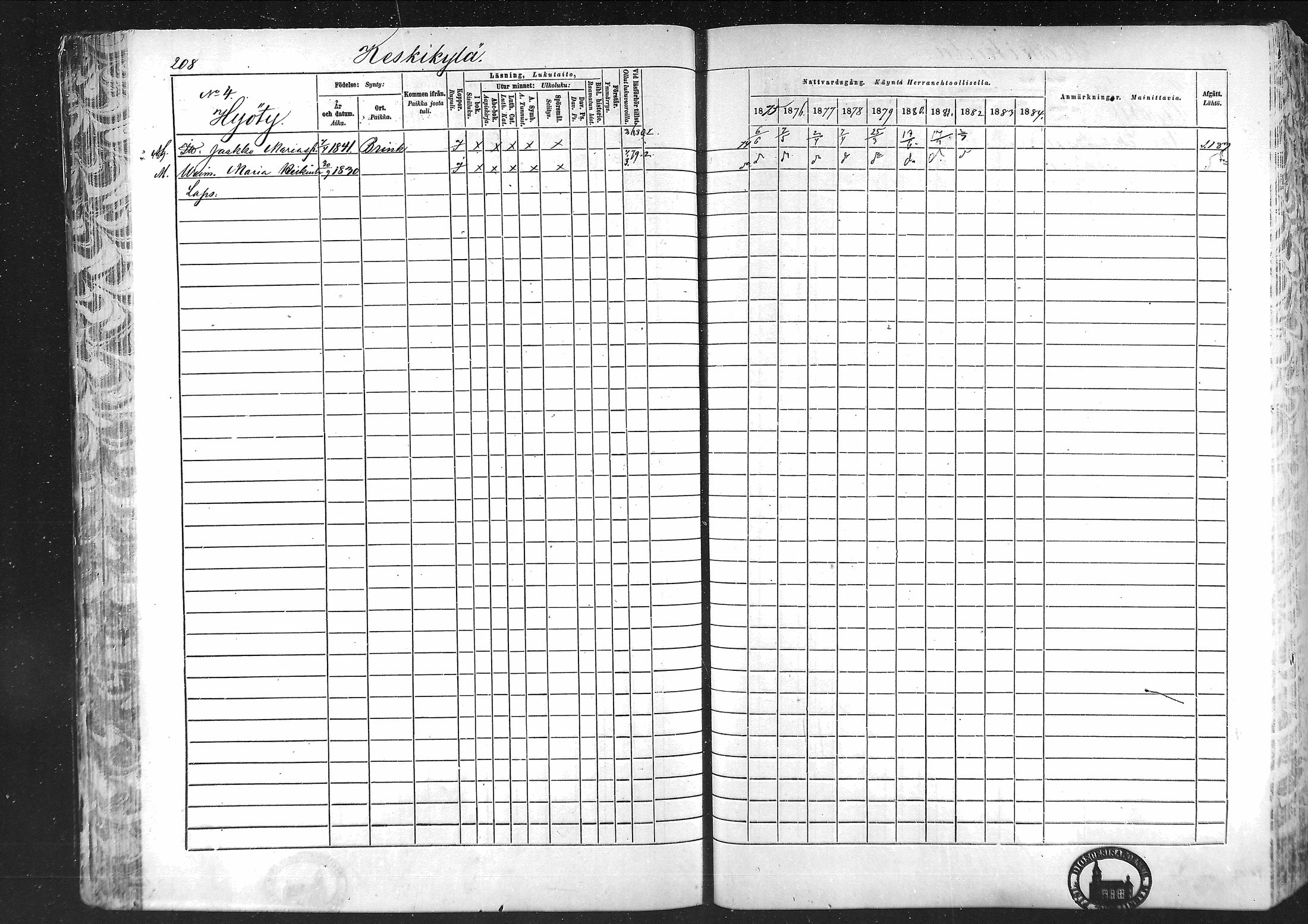 [ ../kirjat/Kirkonkirjat/laihia/rippikirja_1875-1885_mko215-239/kuvat/199.jpg ]
