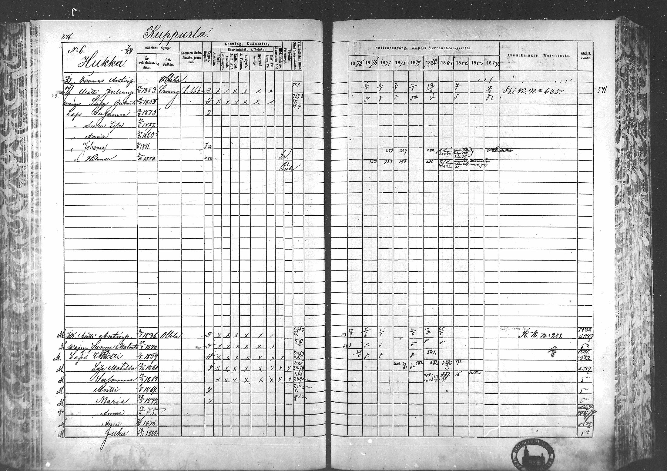 [ ../kirjat/Kirkonkirjat/laihia/rippikirja_1875-1885_mko215-239/kuvat/263.jpg ]