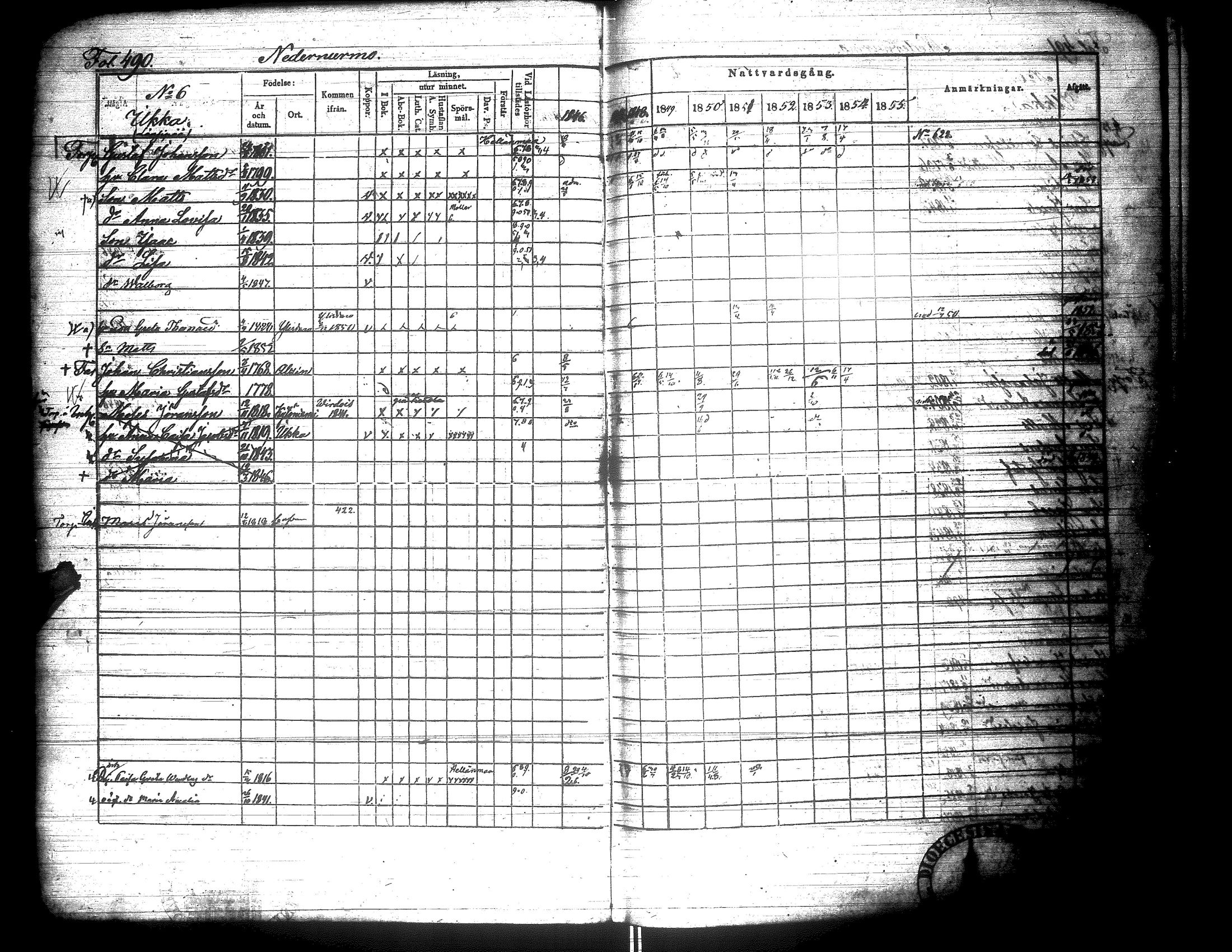 [ ../kirjat/Kirkonkirjat/lapua/rippikirja_1847-1855_uk113_ii/kuvat/6.jpg ]