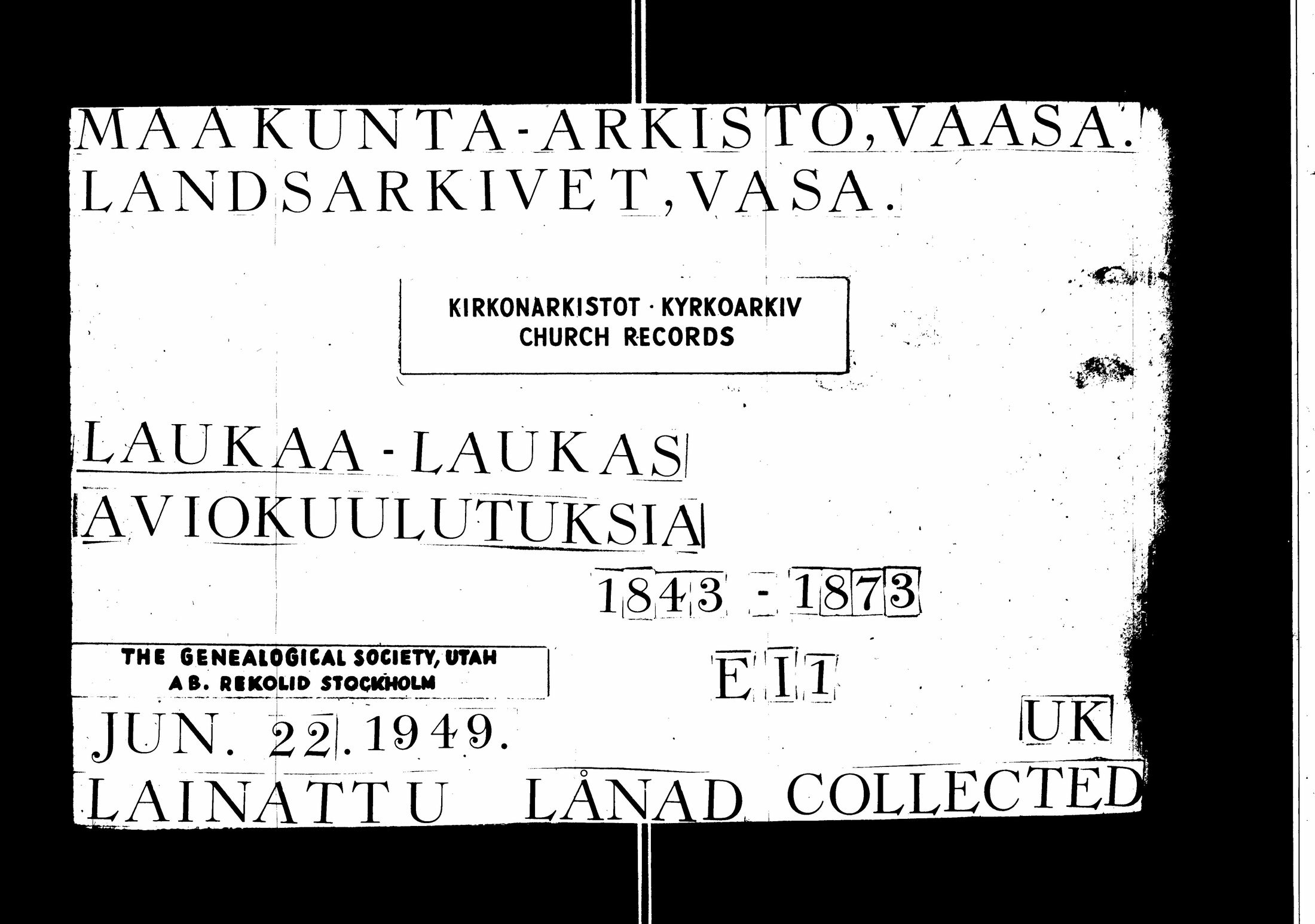 [ ../kirjat/Kirkonkirjat/laukaa/kuulutetut_1843-1873_uk411/kuvat/1.jpg ]