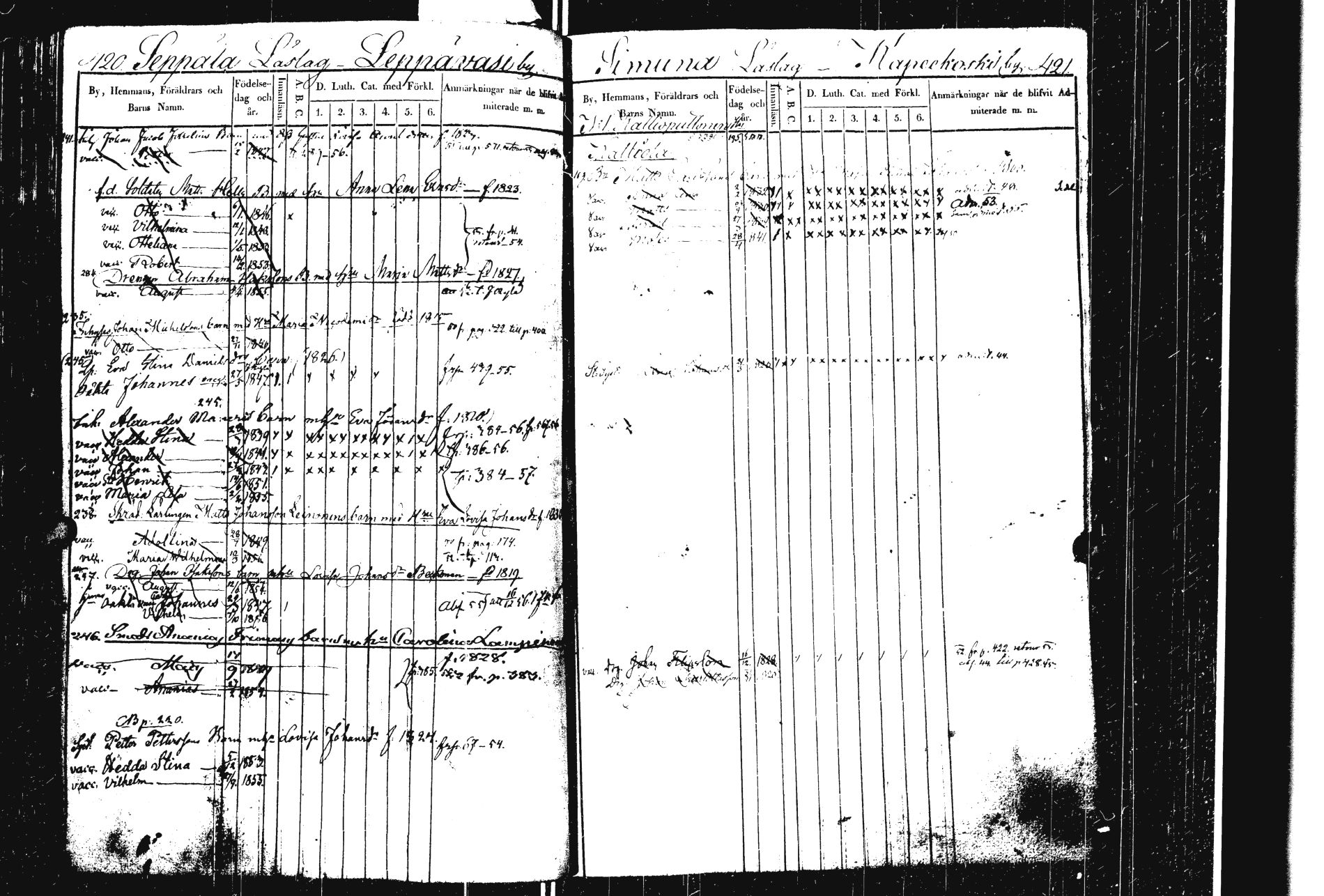 [ ../kirjat/Kirkonkirjat/laukaa/lastenkirja_1844-1857_uk404-405/kuvat/254.jpg ]