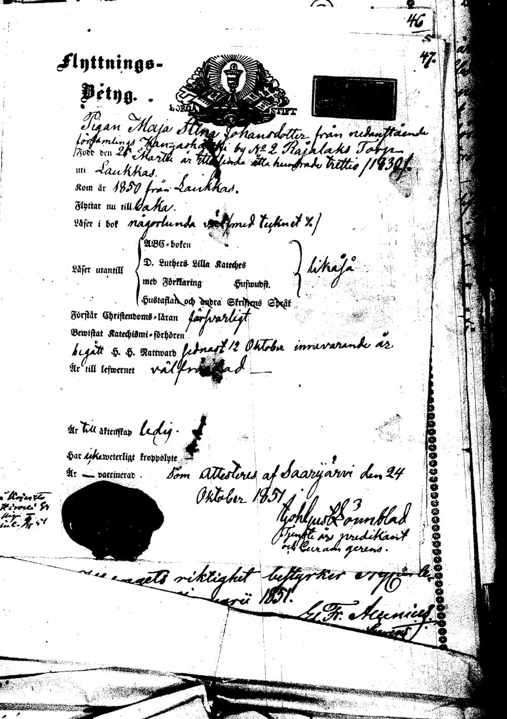 [ ../kirjat/Kirkonkirjat/laukaa/muuttokirjoja_1848-1852_uk408/kuvat/328.jpg ]