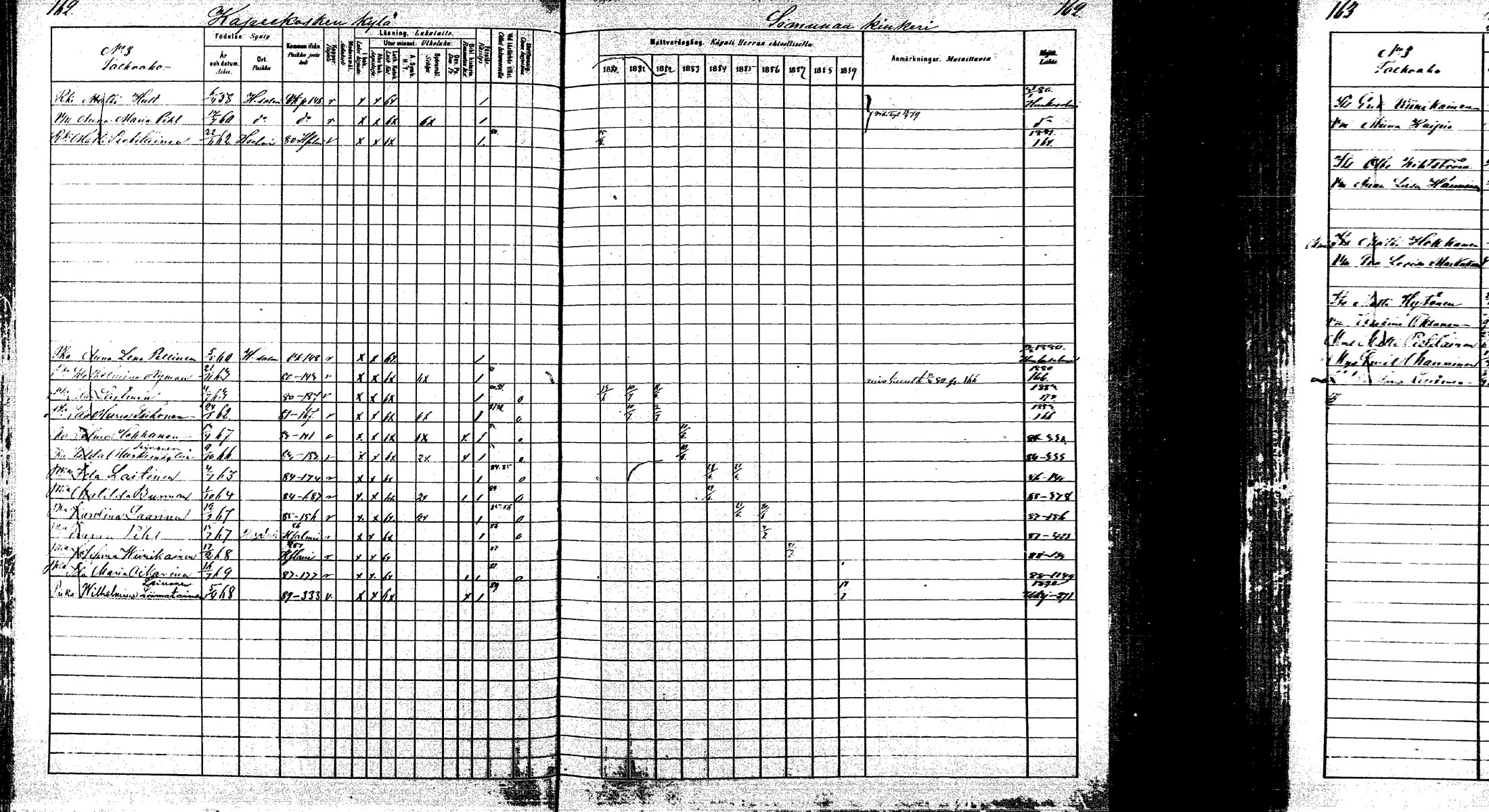 [ ../kirjat/Kirkonkirjat/laukaa/rippikirja_1880-1889_mko43-82/kuvat/157.jpg ]