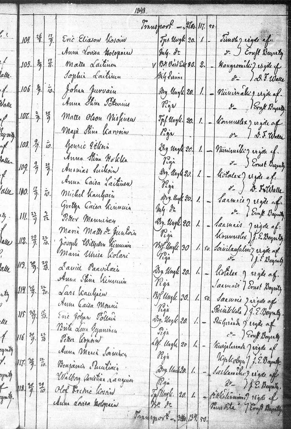 [ ../kirjat/Kirkonkirjat/leppavirta/vihityt_1829-1869_mko1-7/kuvat/114.jpg ]