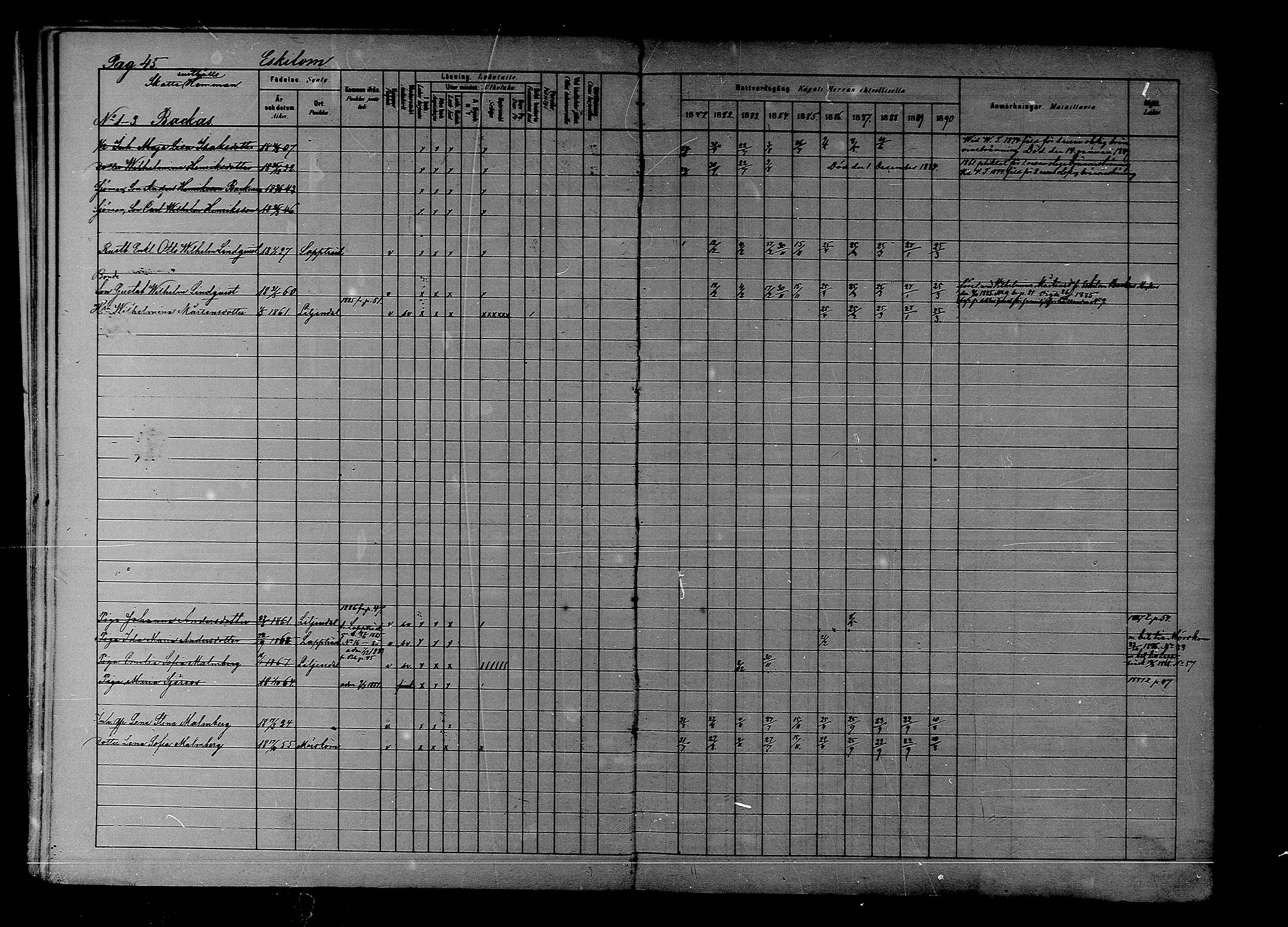 [ ../kirjat/Kirkonkirjat/liljendal/rippikirja_1881-1890_mko76-81/kuvat/45.jpg ]