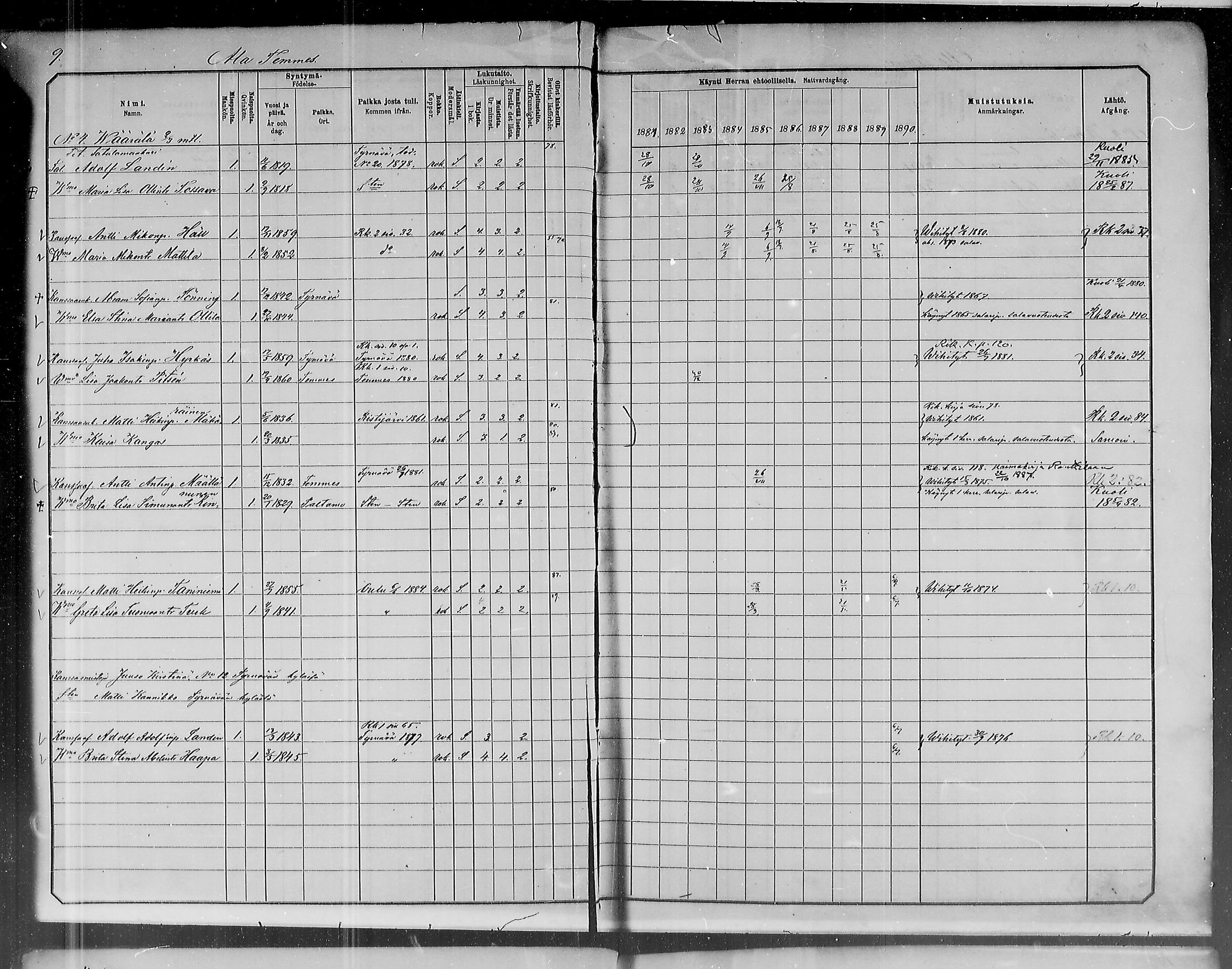 [ ../kirjat/Kirkonkirjat/liminka/rippikirja_1881-1890_mko182-198/kuvat/10.jpg ]