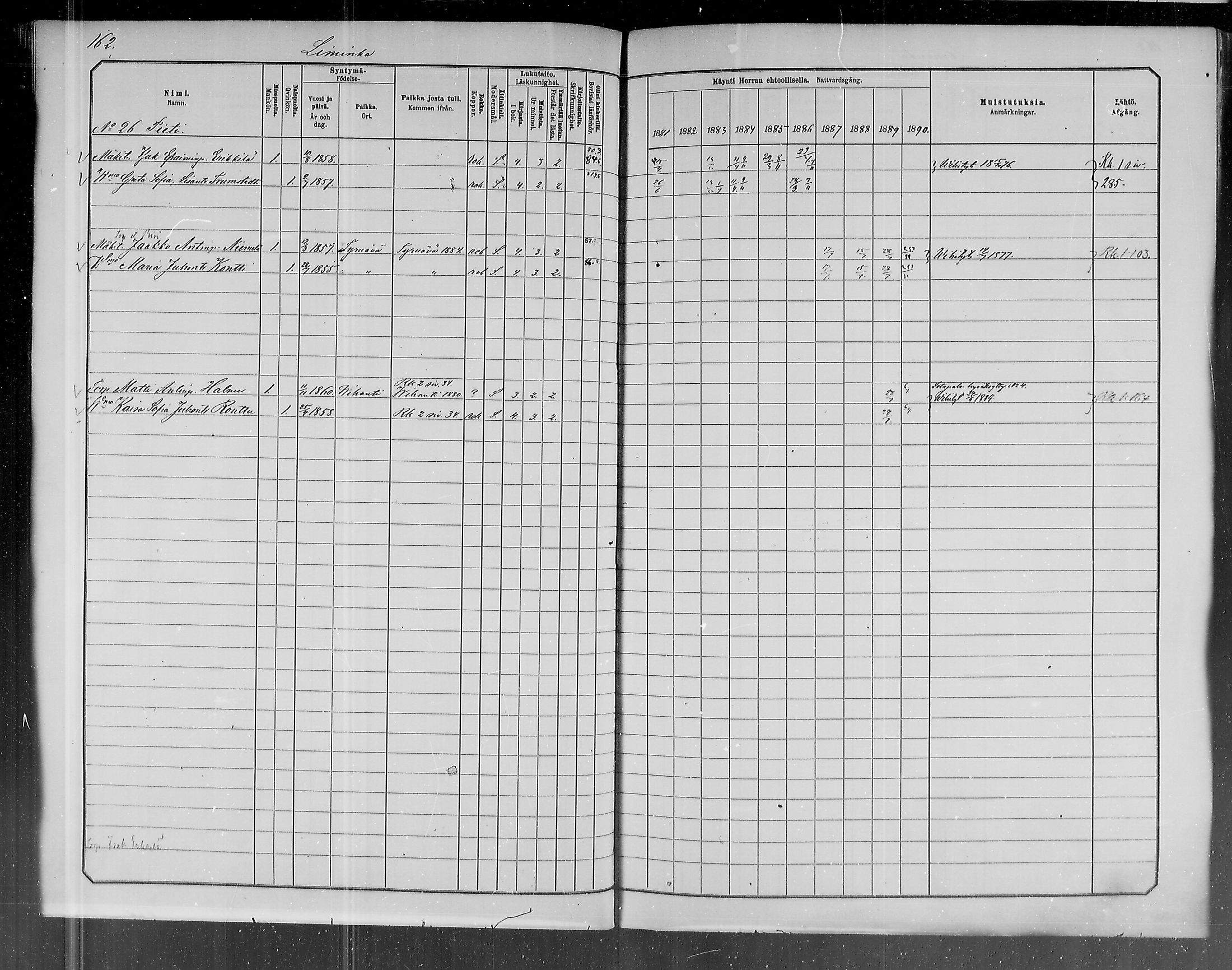 [ ../kirjat/Kirkonkirjat/liminka/rippikirja_1881-1890_mko182-198/kuvat/147.jpg ]
