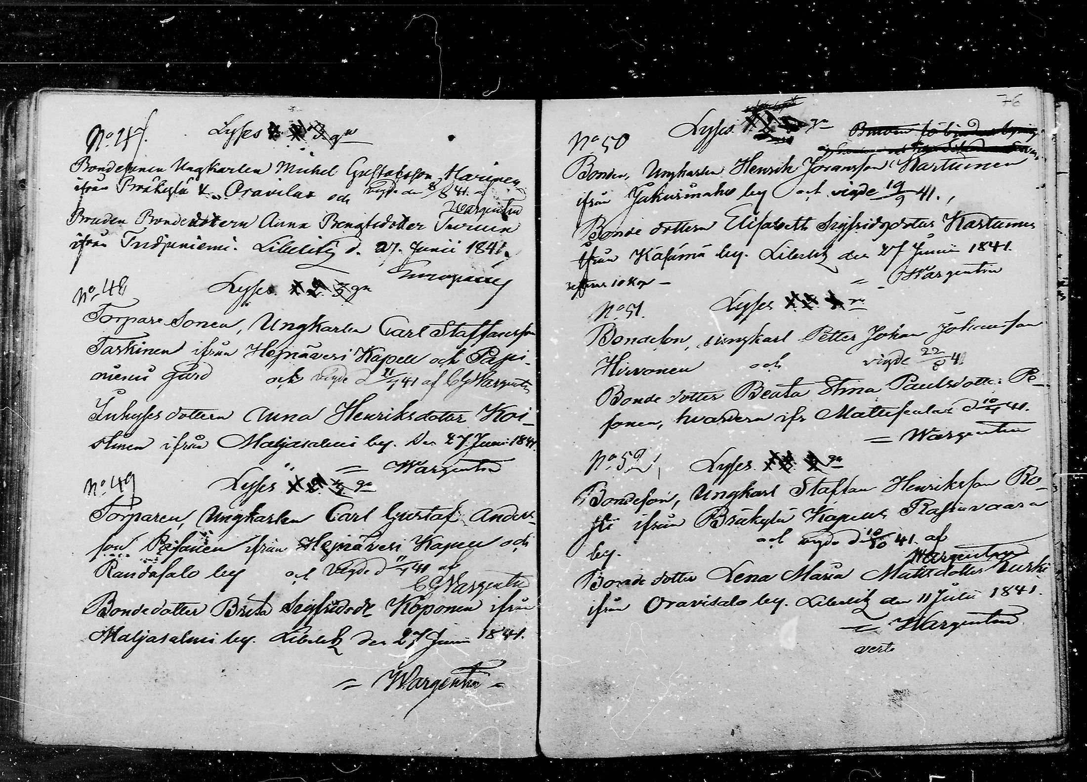 [ ../kirjat/Kirkonkirjat/liperi/kuulutetut_1835-1842_mko1291-1293/kuvat/76.jpg ]