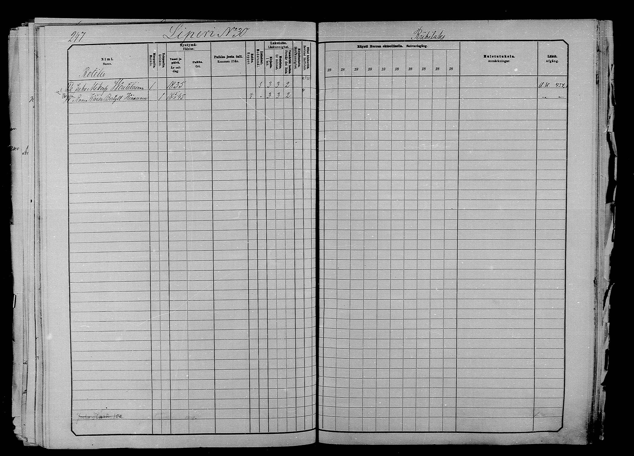 [ ../kirjat/Kirkonkirjat/liperi/rippikirja_1880-1890_mko247-261/kuvat/233.jpg ]