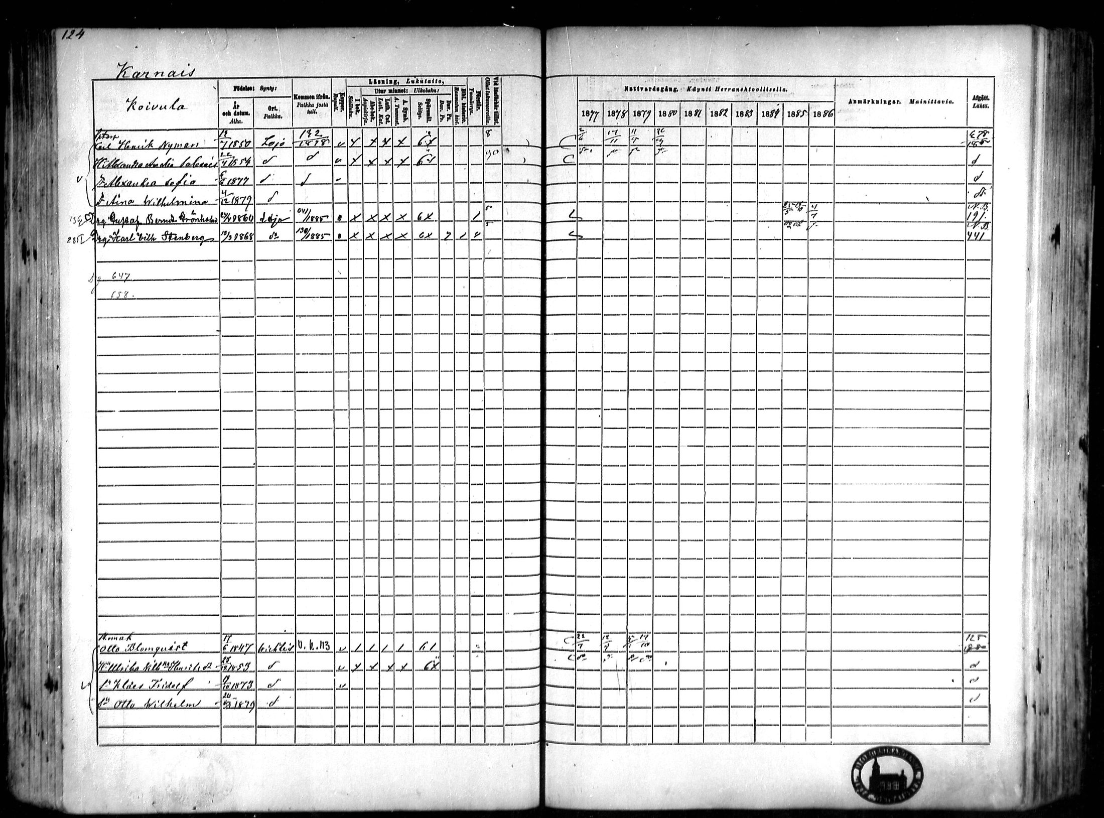[ ../kirjat/Kirkonkirjat/lohja/rippikirja_1877-1886_mko91-103/kuvat/69.jpg ]