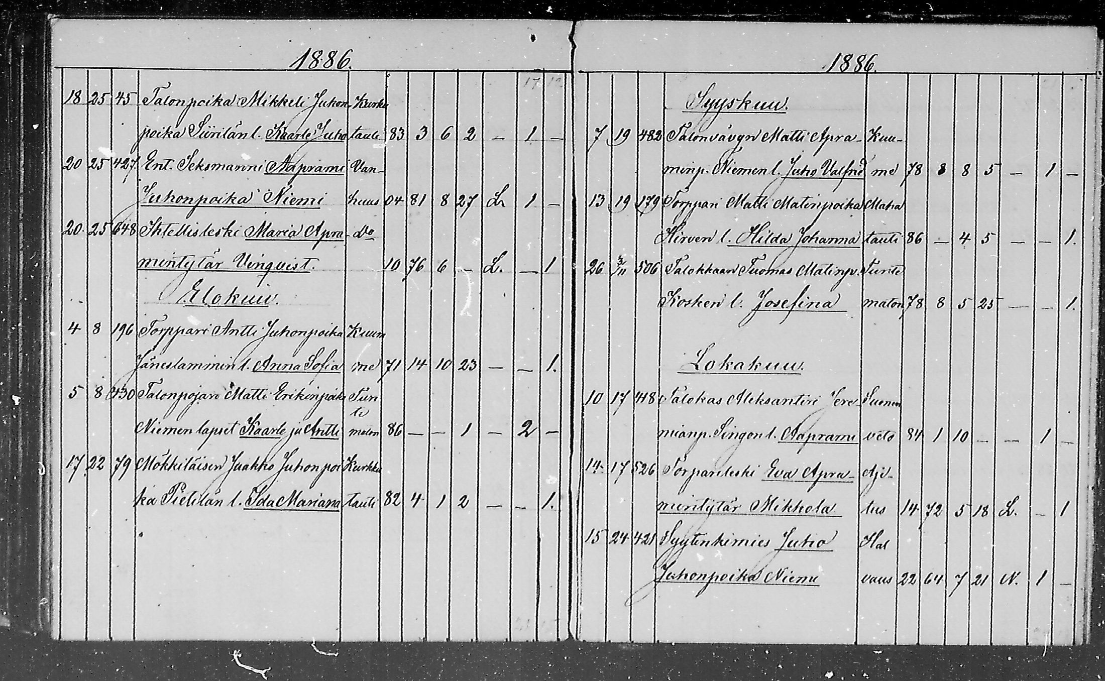 [ ../kirjat/Kirkonkirjat/lohtaja/kuolleet_1818-1886_mko490-495/kuvat/174.jpg ]
