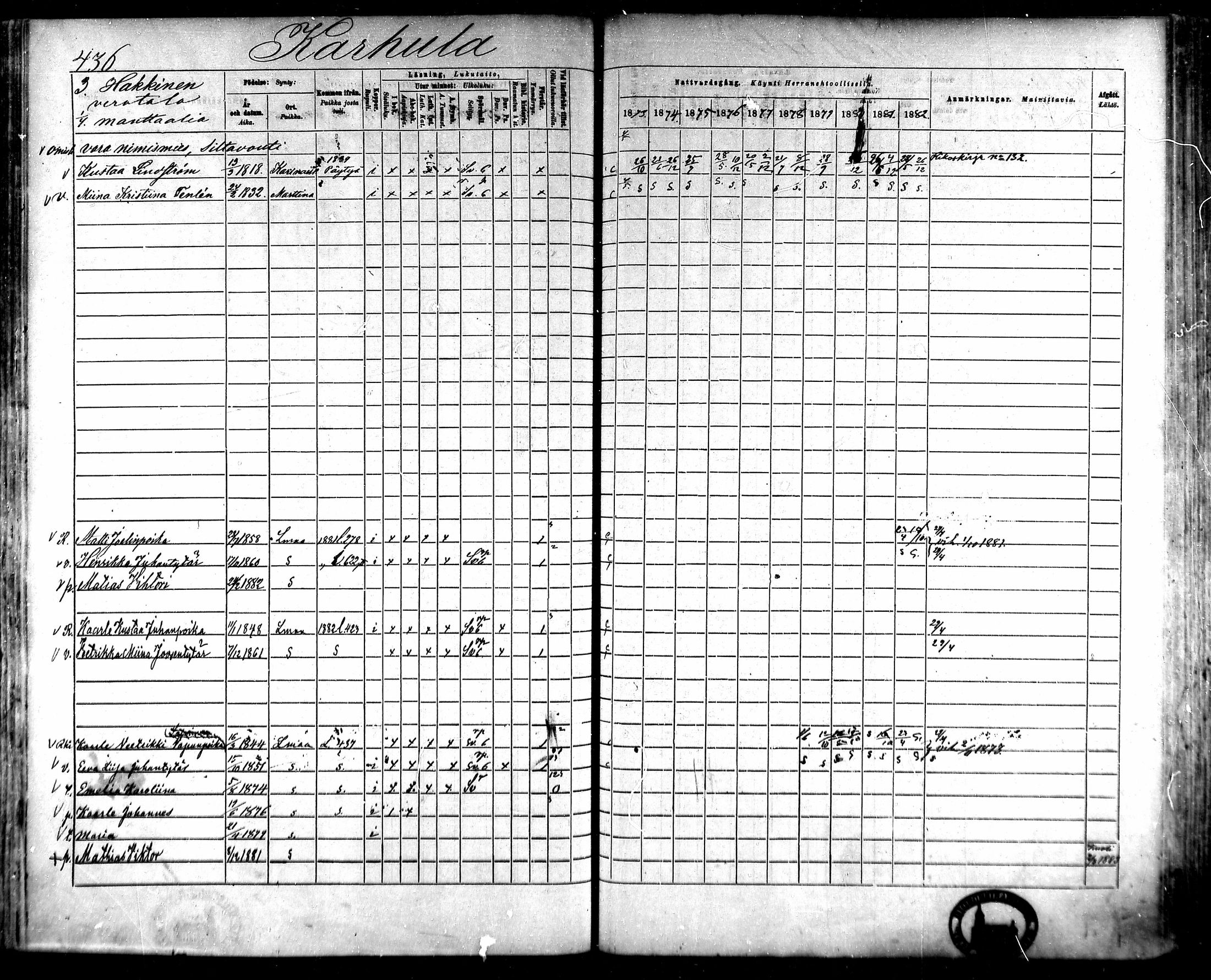 [ ../kirjat/Kirkonkirjat/loimaa/rippikirja_1873-1882_mko126-146/kuvat/412.jpg ]