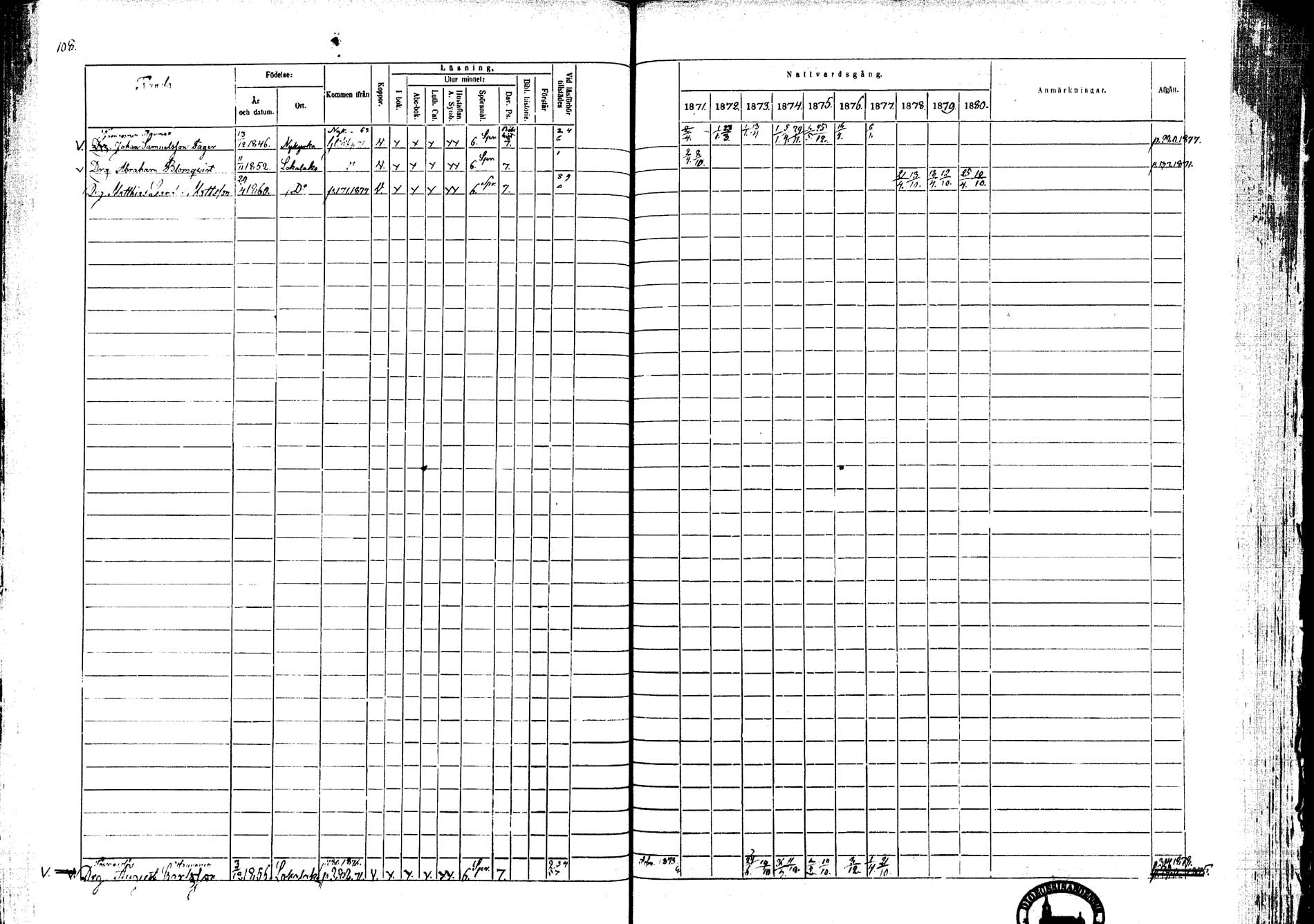 [ ../kirjat/Kirkonkirjat/lokalahti/rippikirja_1871-1880_mko109-120/kuvat/88.jpg ]