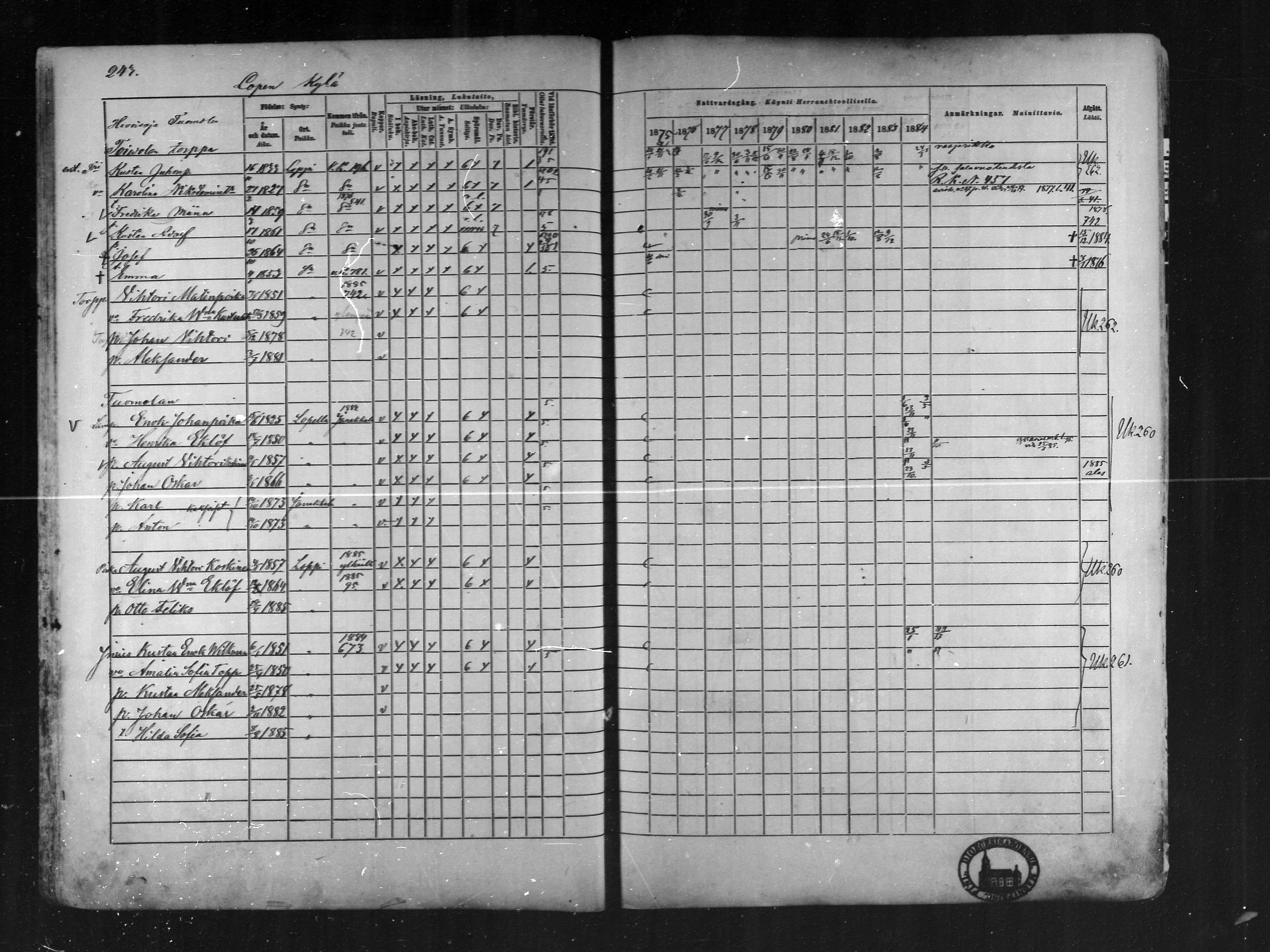 [ ../kirjat/Kirkonkirjat/loppi/rippikirja_1875-1885_mko47-73/kuvat/227.jpg ]