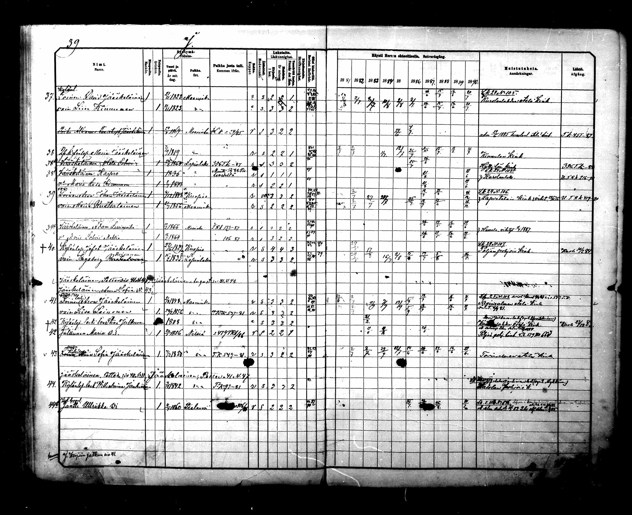 [ ../kirjat/Kirkonkirjat/maaninka/rippikirja_1881-1890_mko75-101/kuvat/669.jpg ]