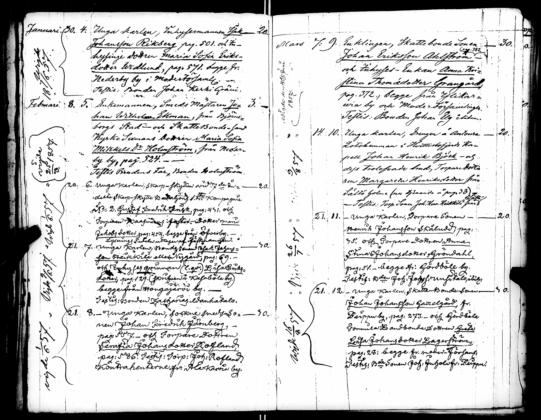 [ ../kirjat/Kirkonkirjat/merikarvia/kuulutetut_1843-1866_jk187-188/kuvat/57.jpg ]