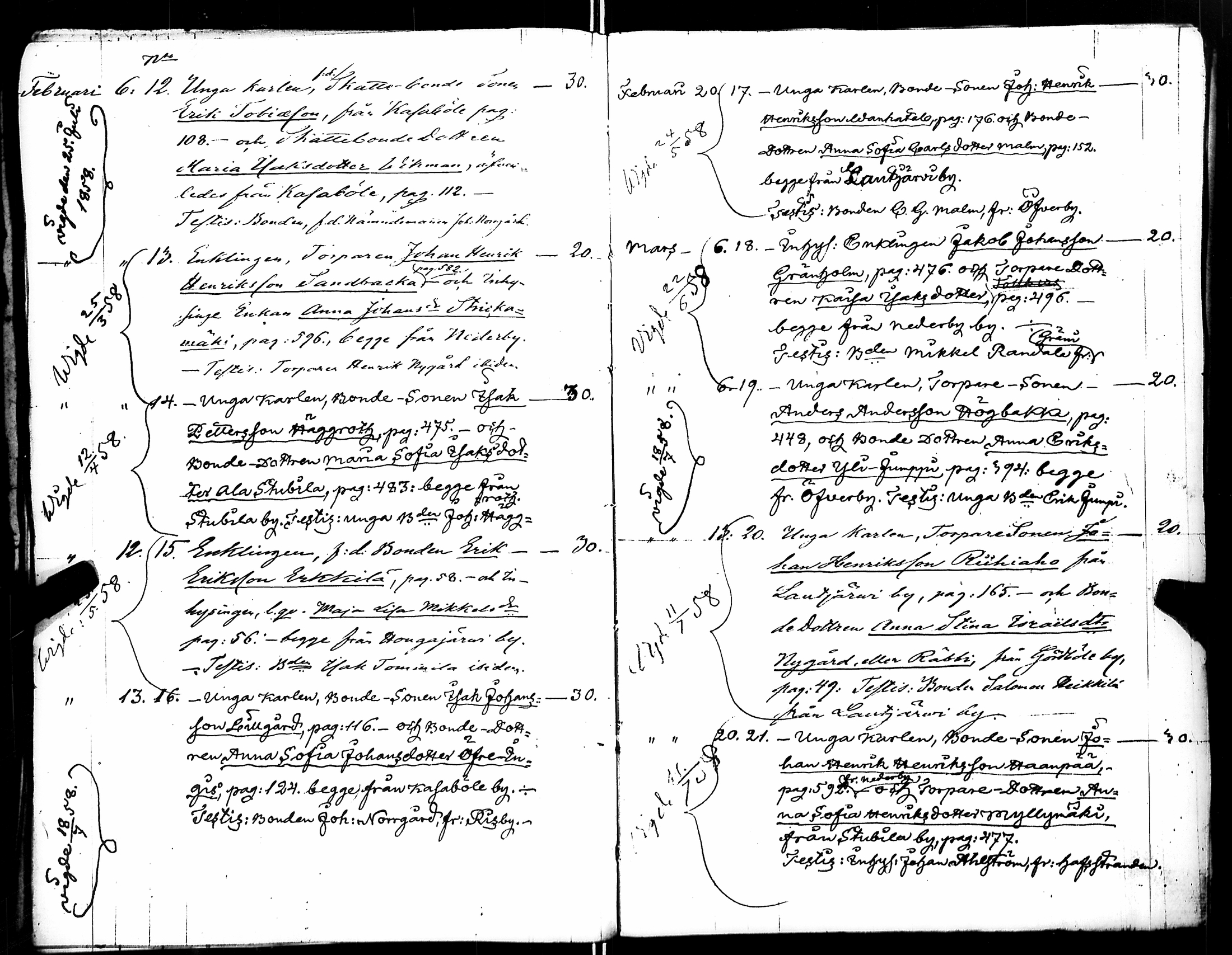 [ ../kirjat/Kirkonkirjat/merikarvia/kuulutetut_1843-1866_jk187-188/kuvat/62.jpg ]