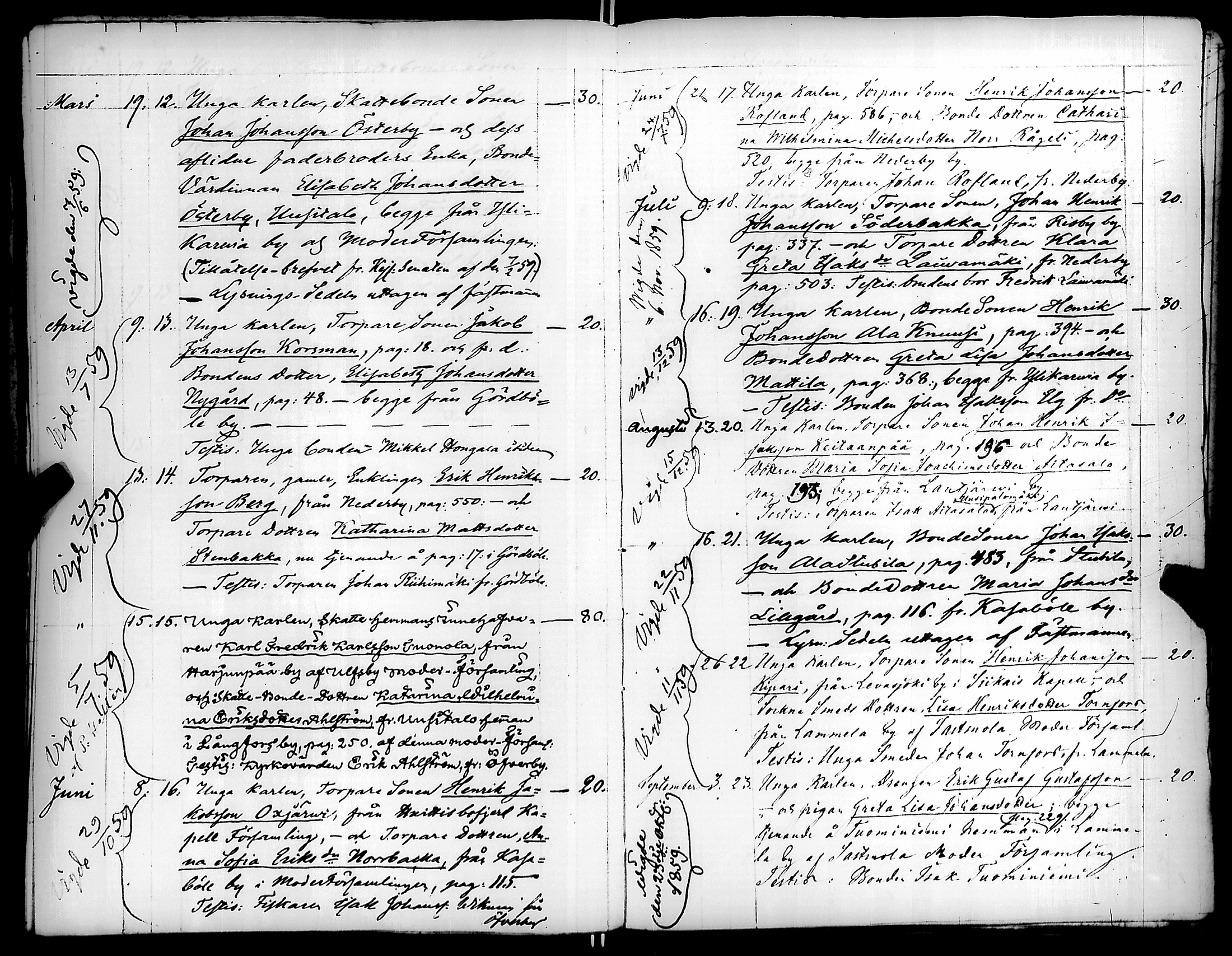 [ ../kirjat/Kirkonkirjat/merikarvia/kuulutetut_1843-1866_jk187-188/kuvat/69.jpg ]