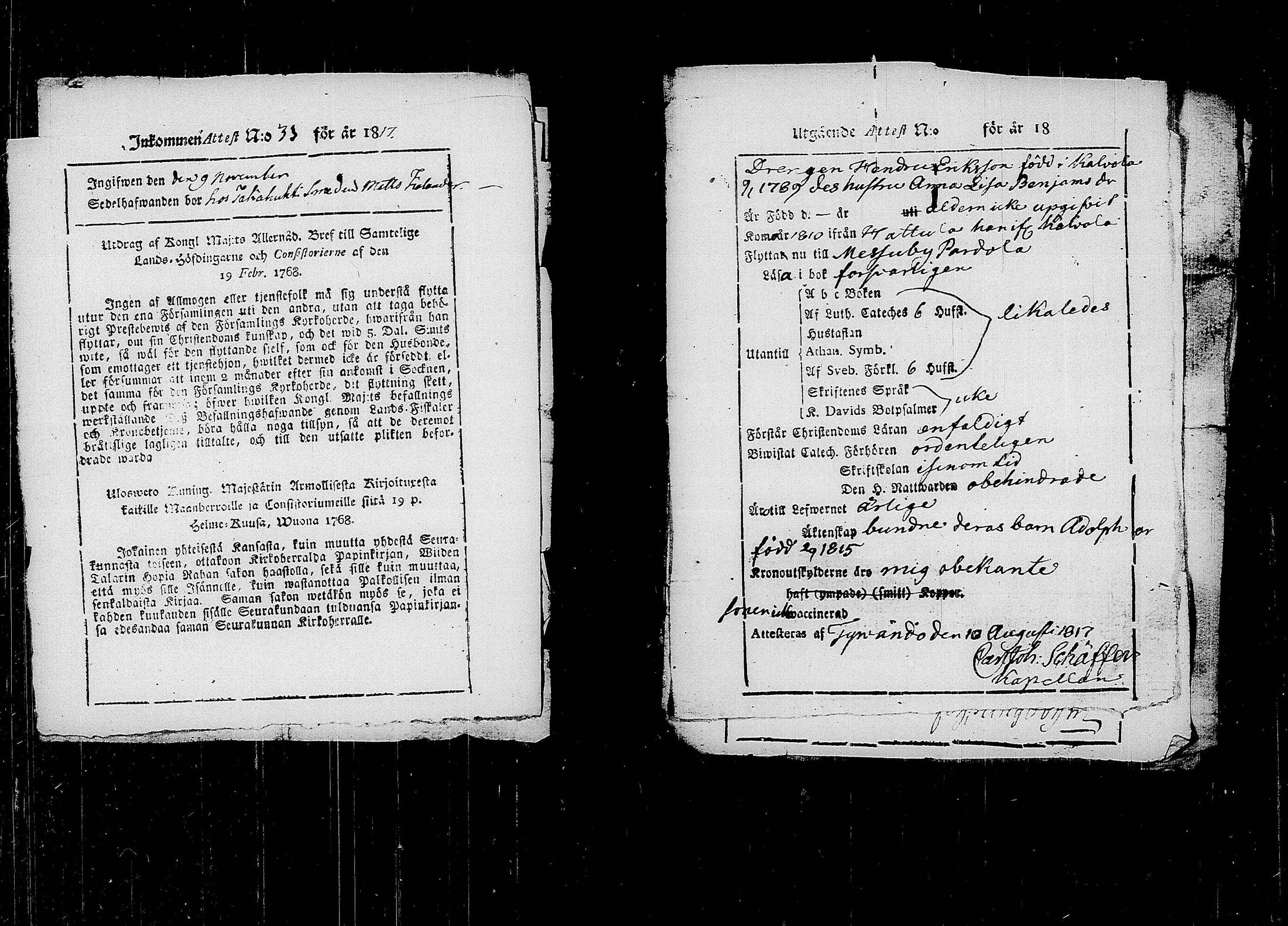 [ ../kirjat/Kirkonkirjat/messukyla/muuttokirjoja_1809-1818_tk651-652/kuvat/424.jpg ]