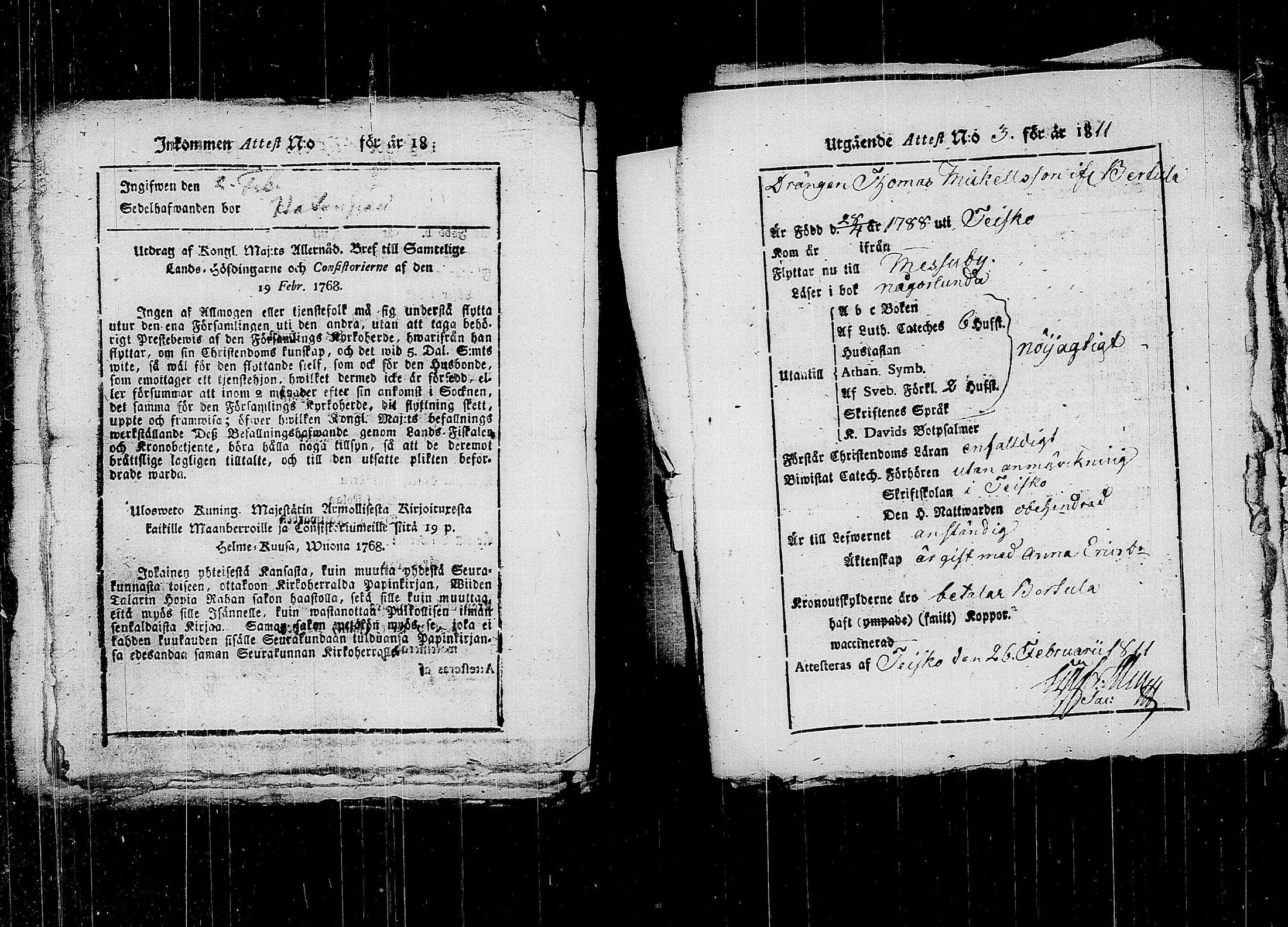 [ ../kirjat/Kirkonkirjat/messukyla/muuttokirjoja_1809-1818_tk651-652/kuvat/89.jpg ]
