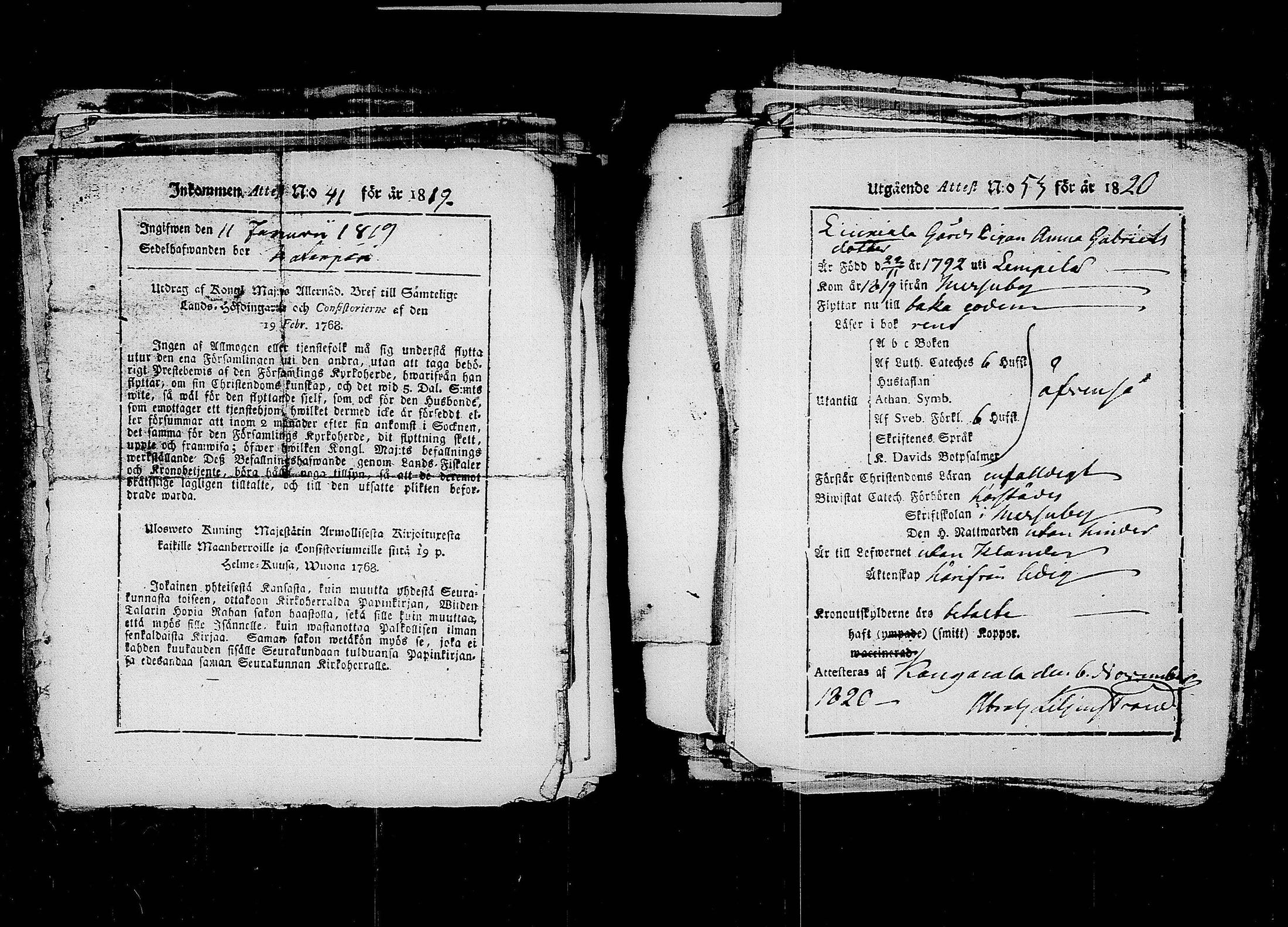 [ ../kirjat/Kirkonkirjat/messukyla/muuttokirjoja_1819-1828_tk652/kuvat/43.jpg ]