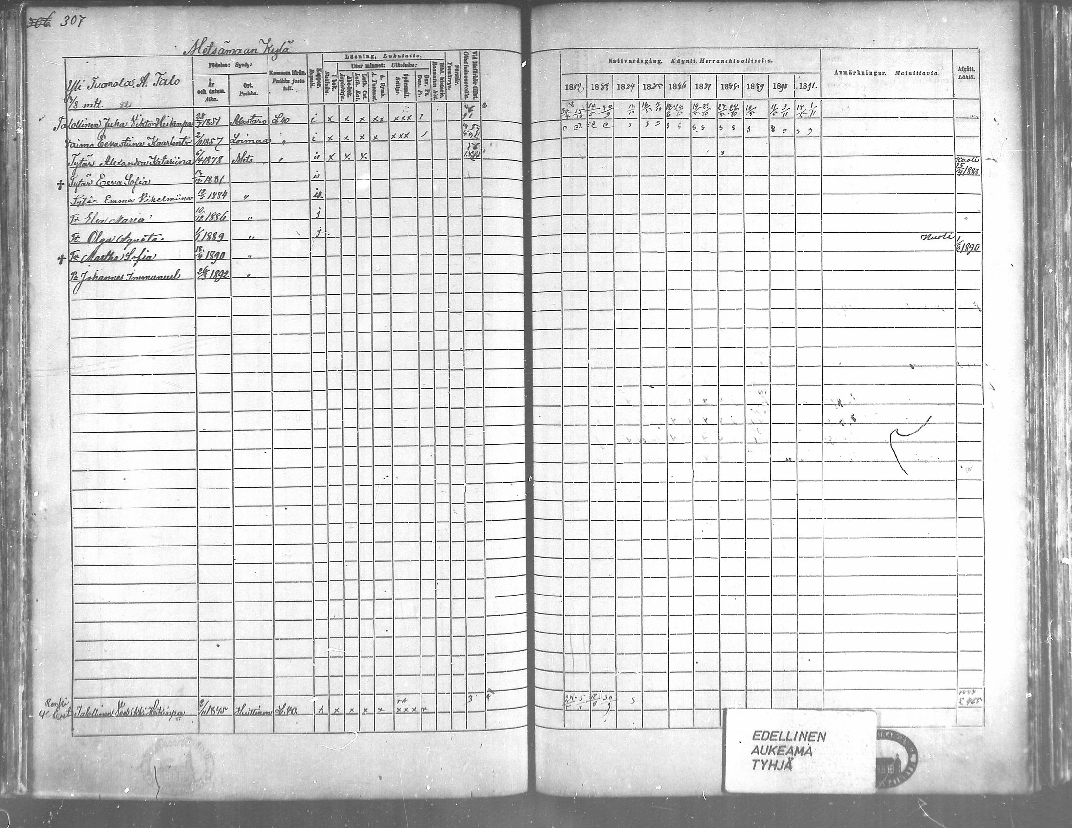 [ ../kirjat/Kirkonkirjat/metsamaa/rippikirja_1881-1891_mko53-60/kuvat/27.jpg ]